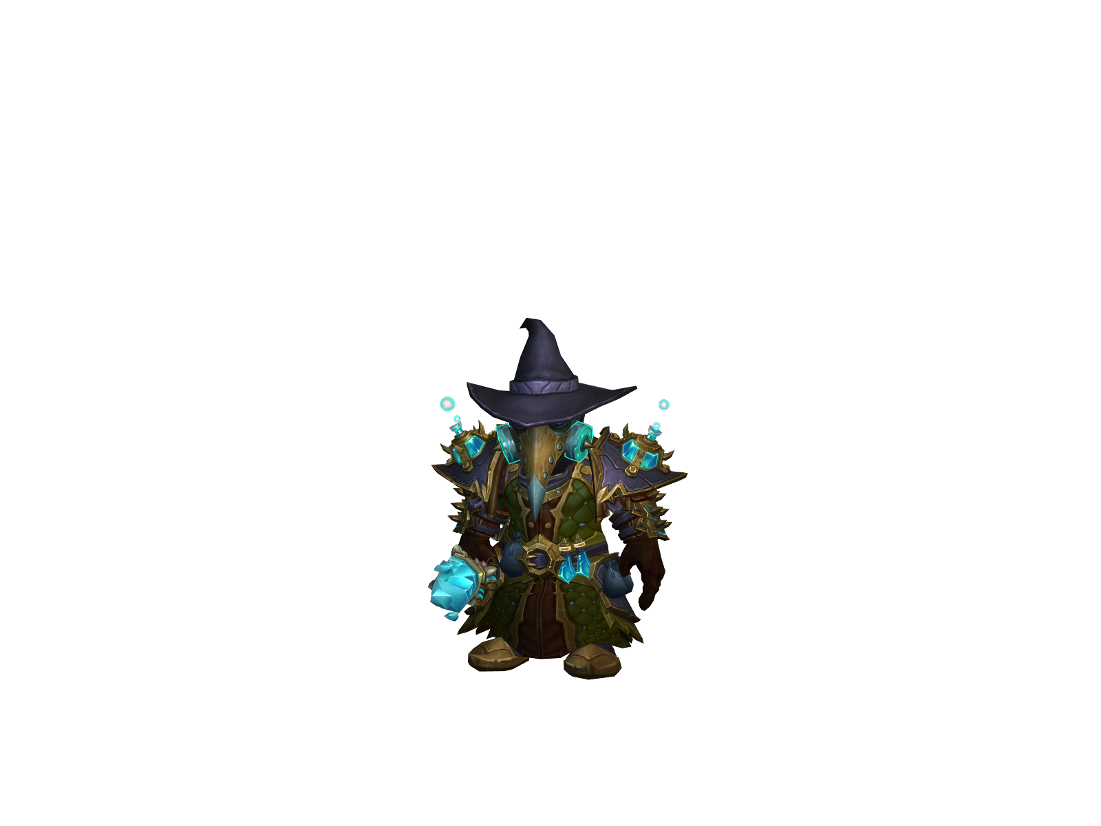 Gaandolff 3D character render
