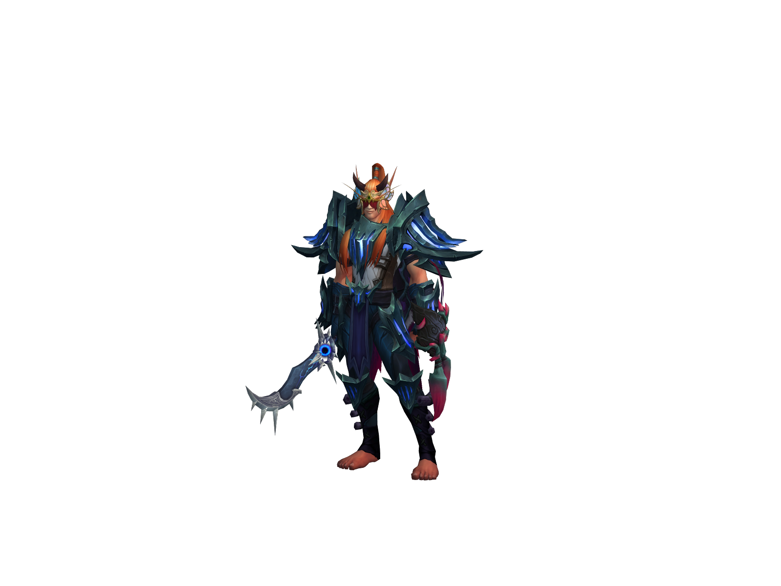 Alian 3D character render