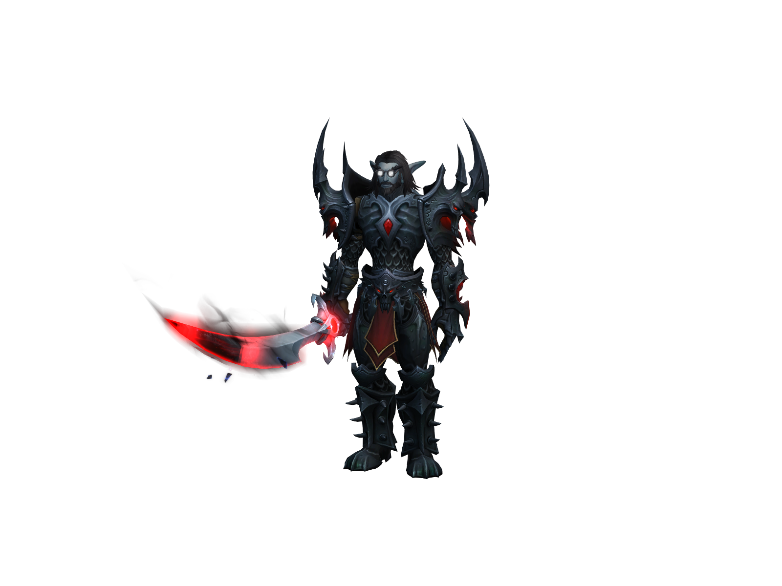 Strahd 3D character render