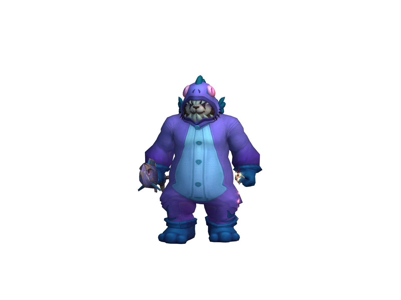 Crunky 3D character render