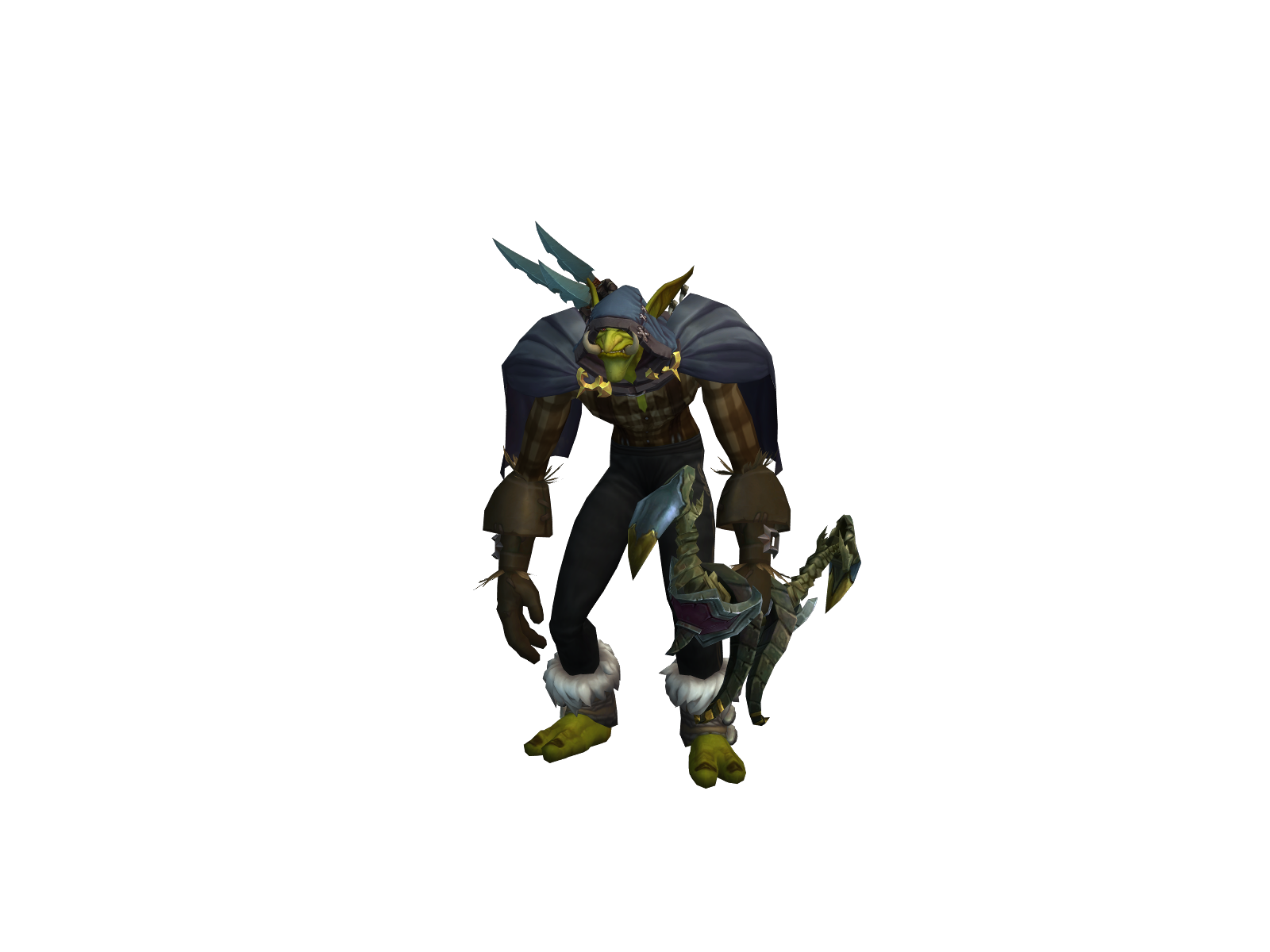 Zanju 3D character render