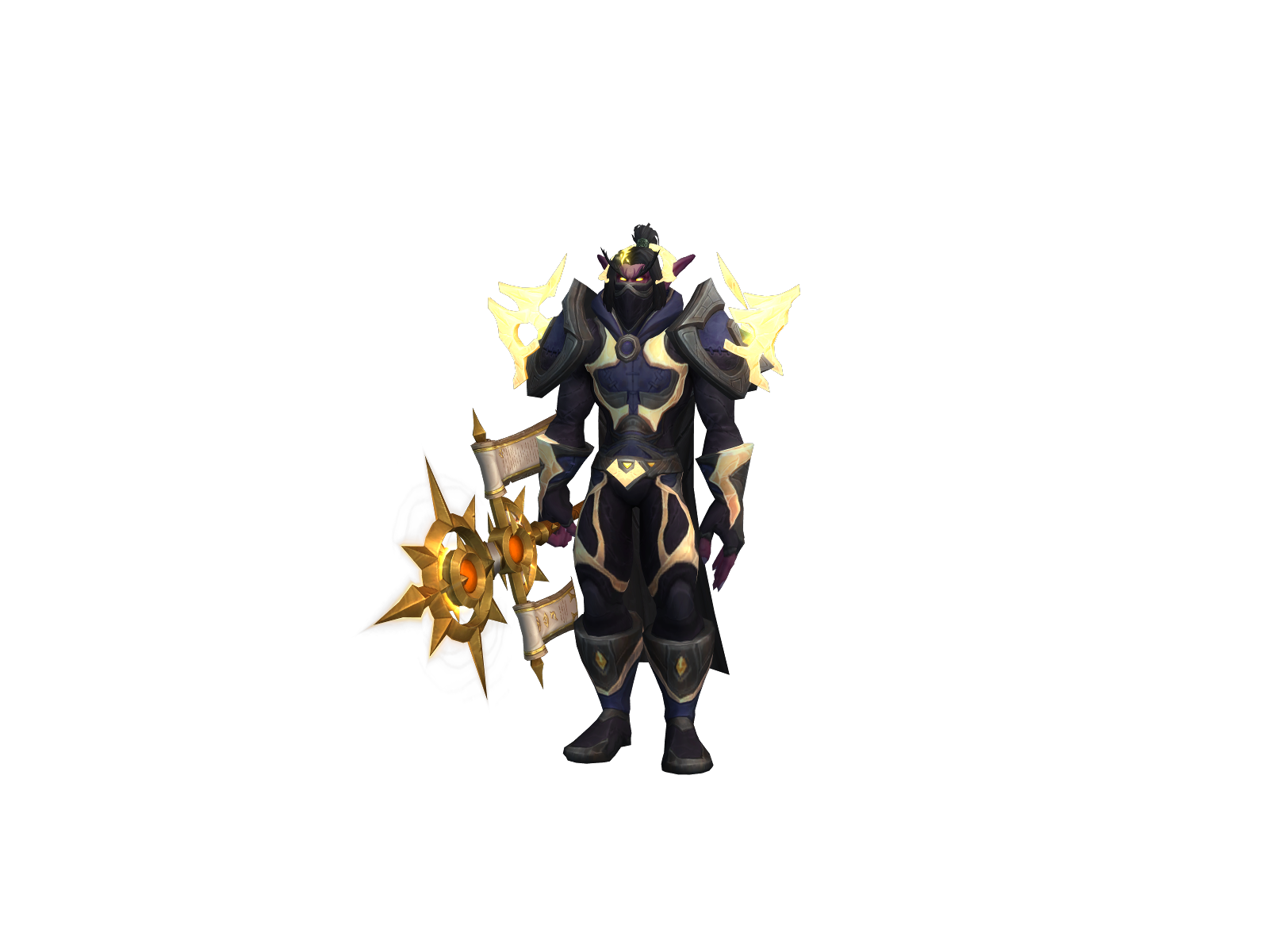 Nubish 3D character render