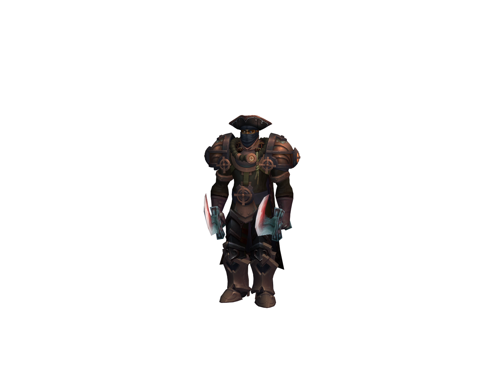 Rektlol 3D character render