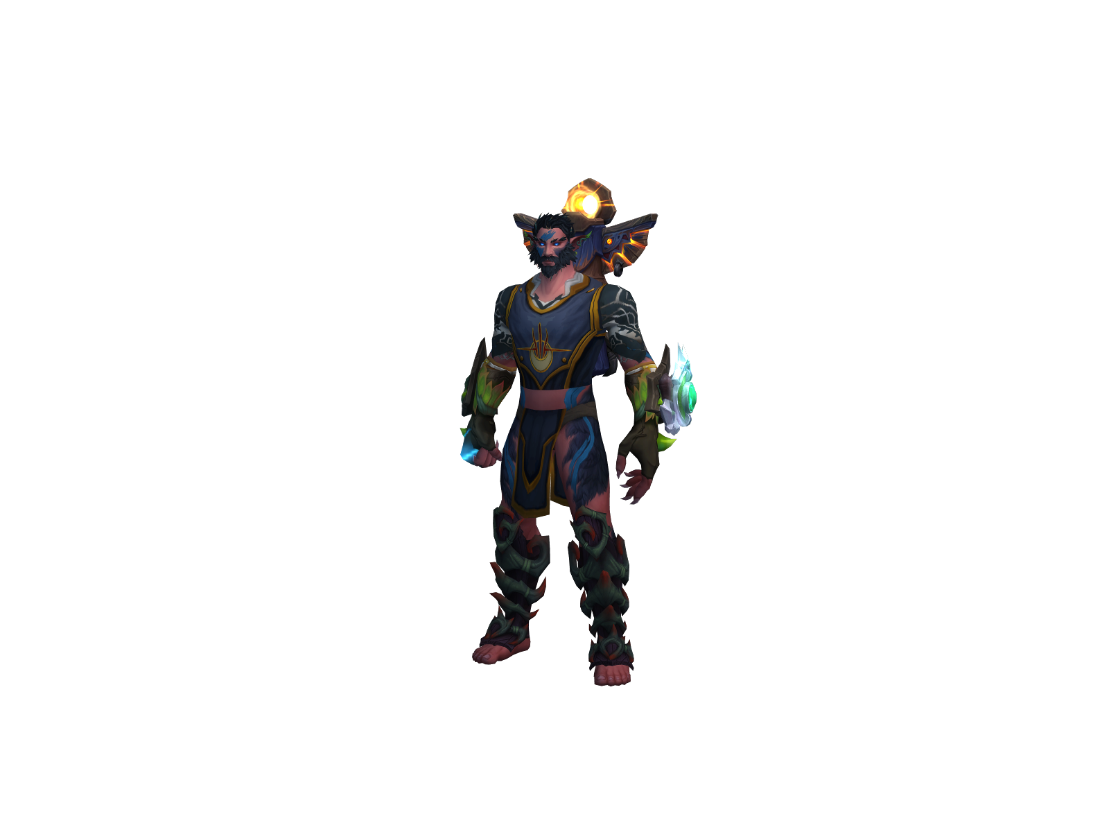 Flamedaddy 3D character render