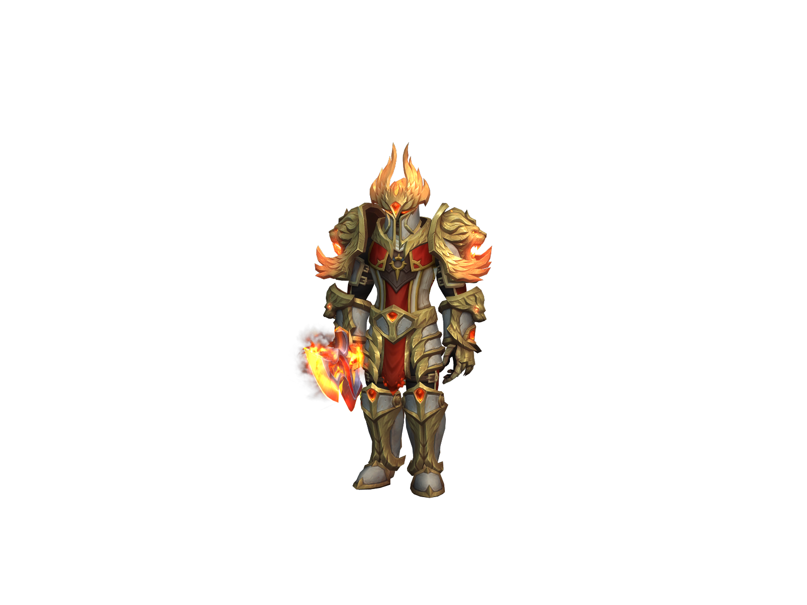 Krixus 3D character render