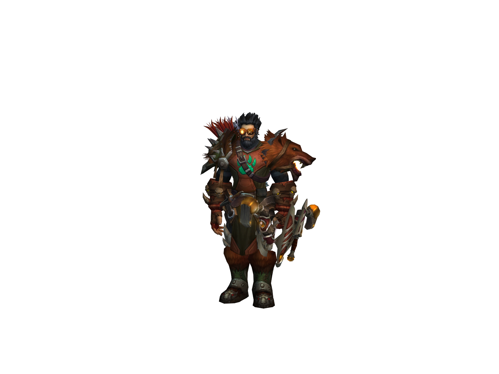 Kilo 3D character render
