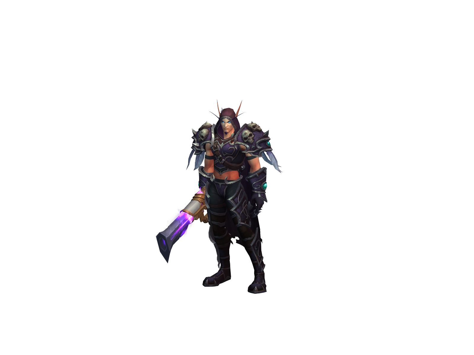 Draciel 3D character render