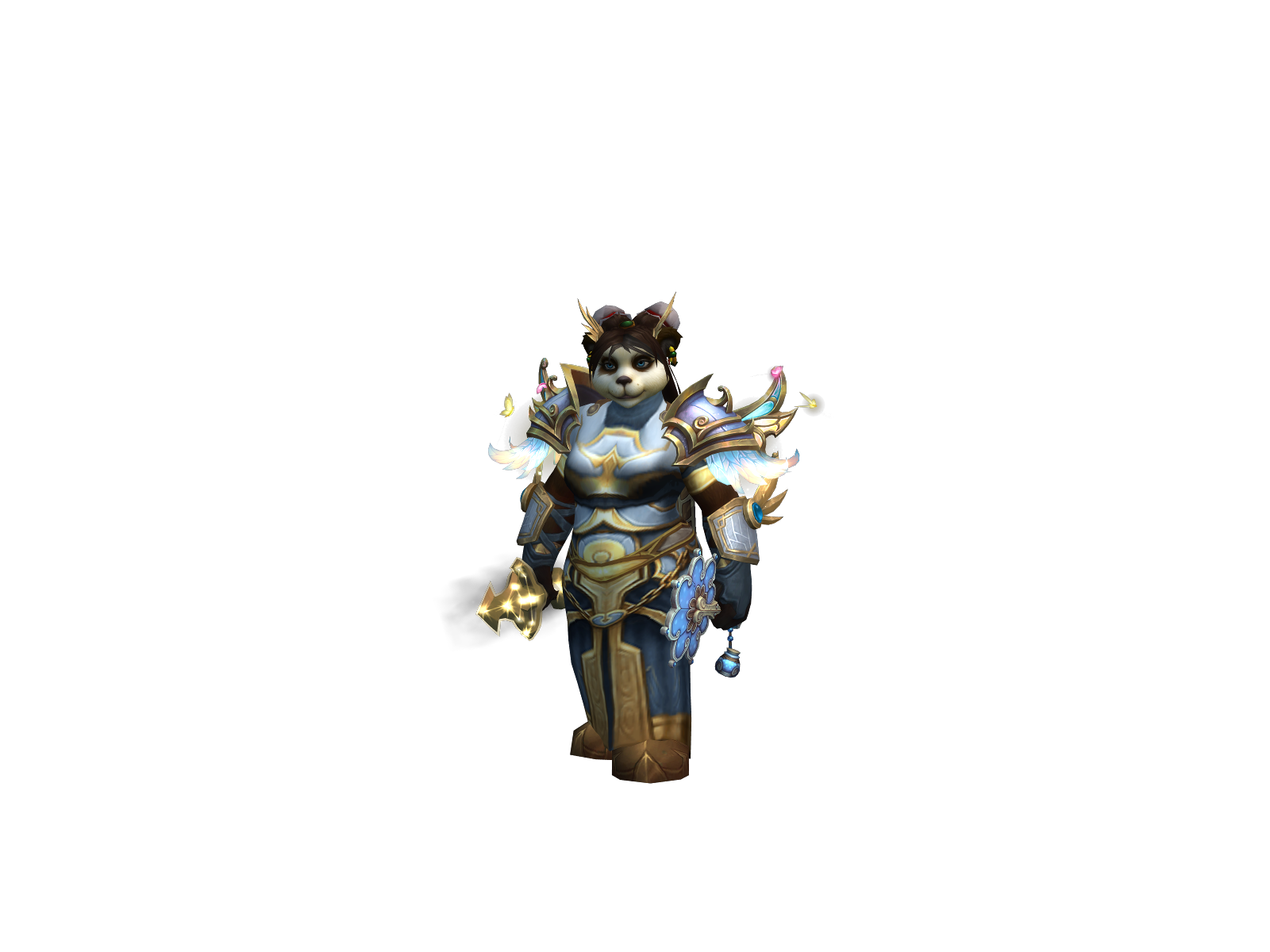 Hyacinth 3D character render