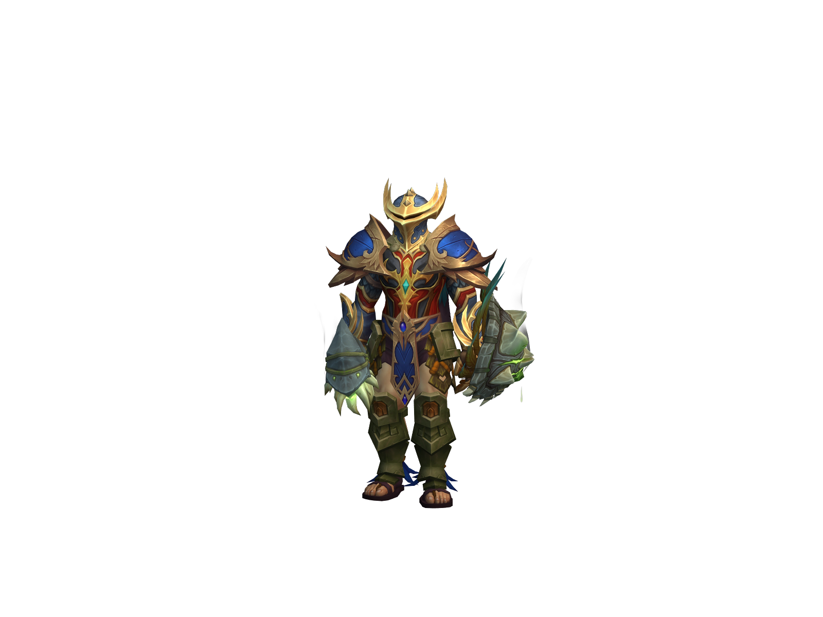 Ivengeful 3D character render