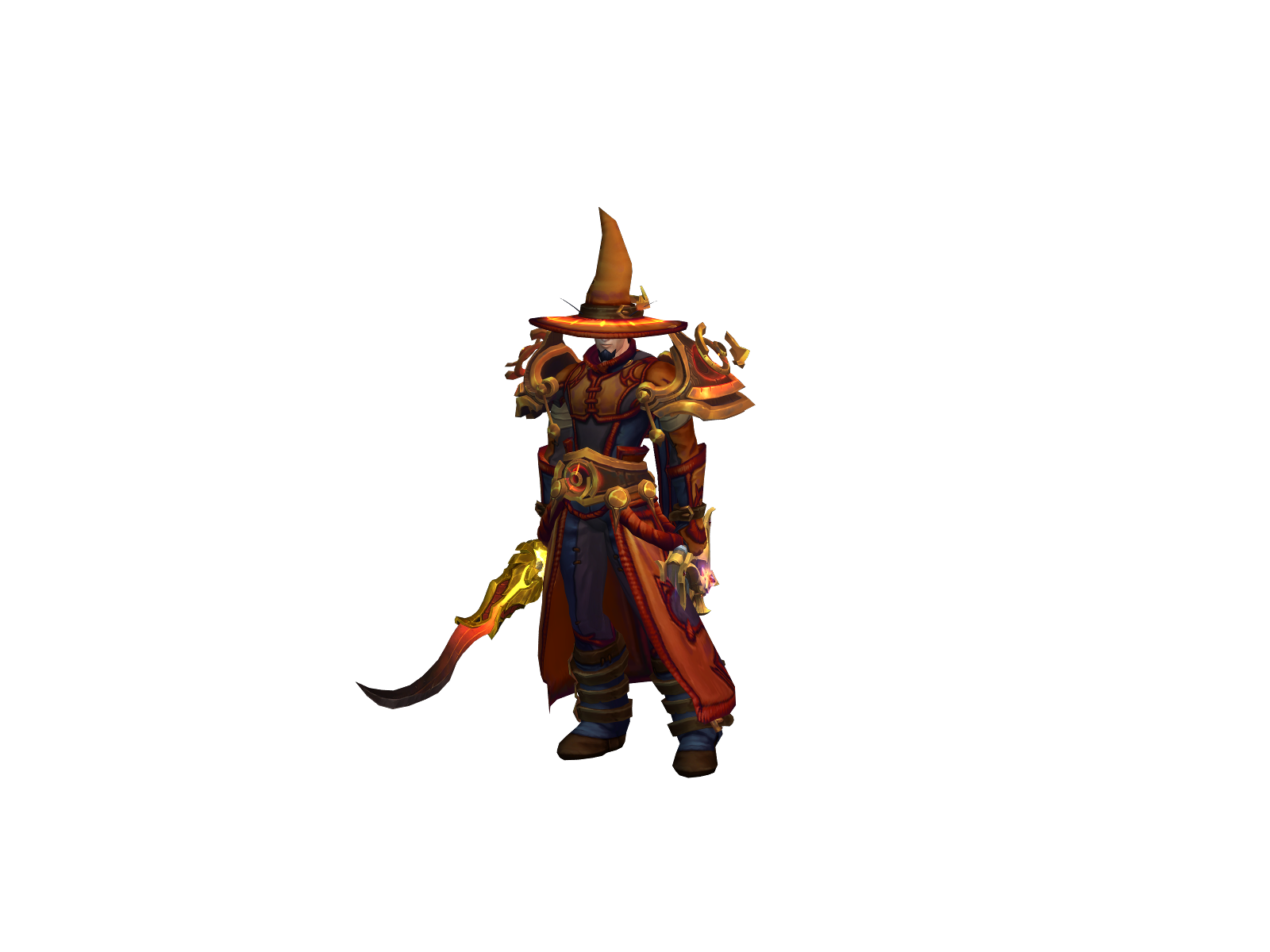 Warlon 3D character render