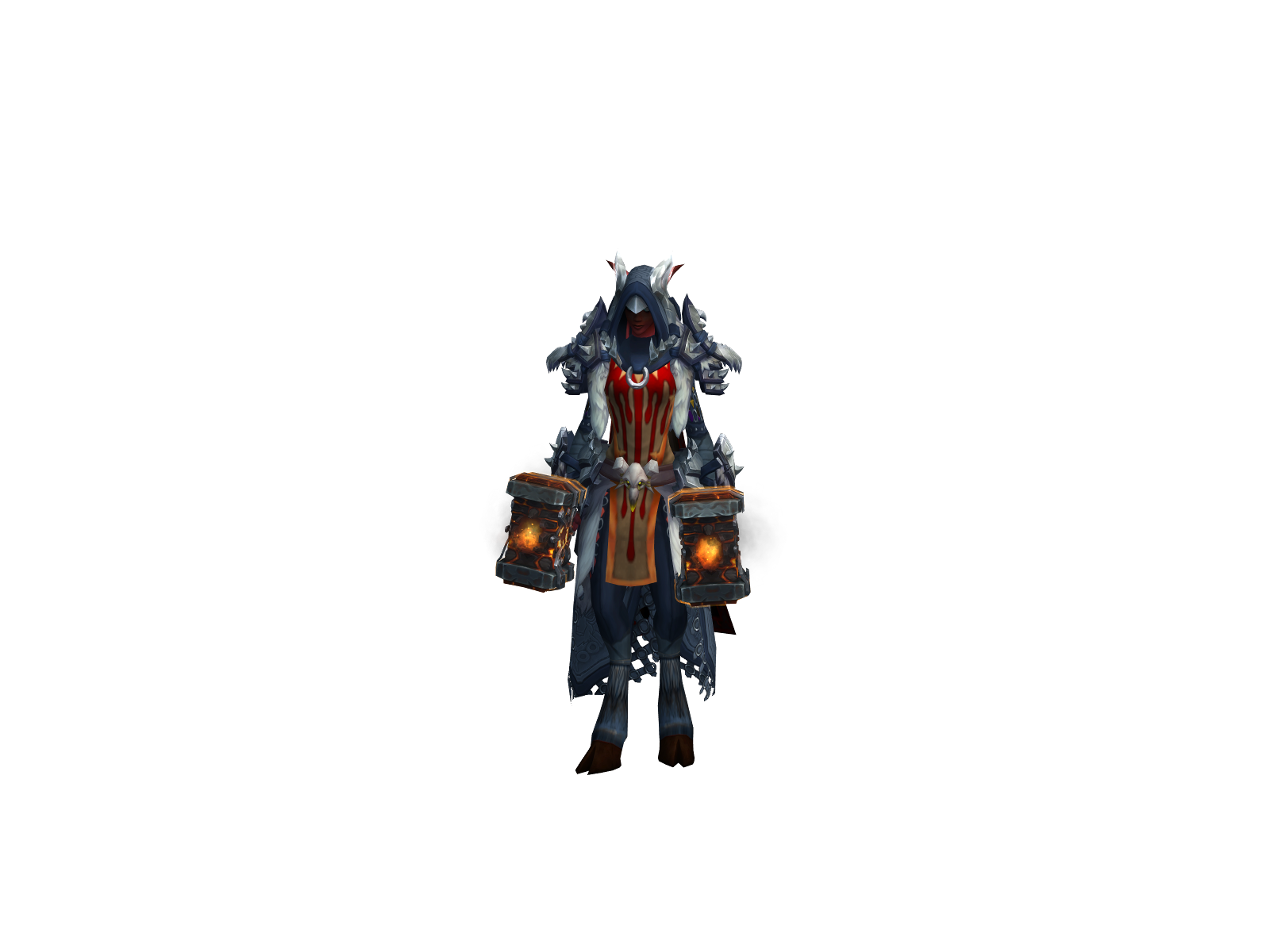 Galten 3D character render