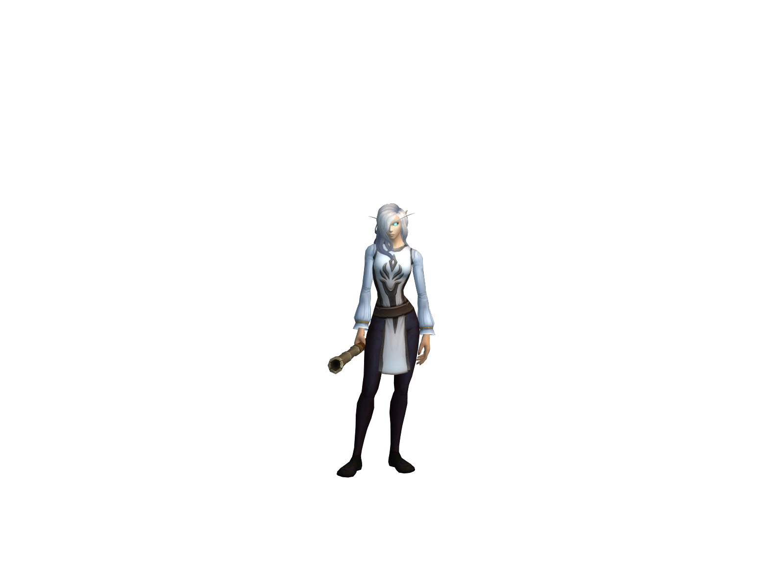 Ww 3D character render