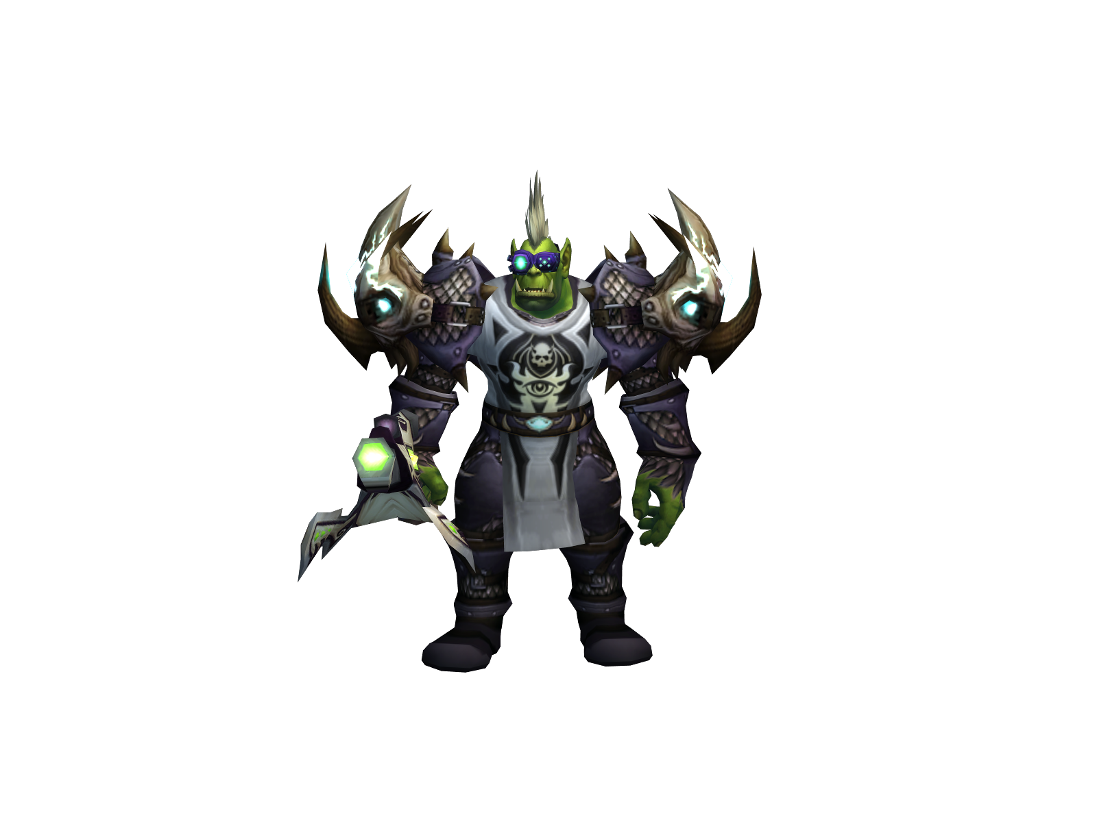 Wrëcktem 3D character render