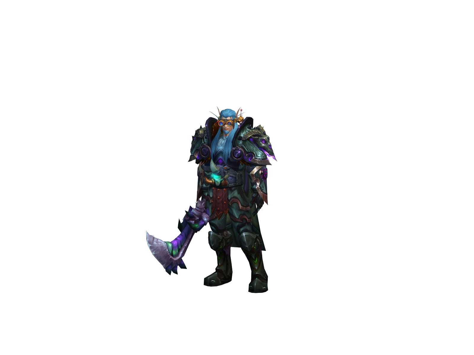 Koffey 3D character render