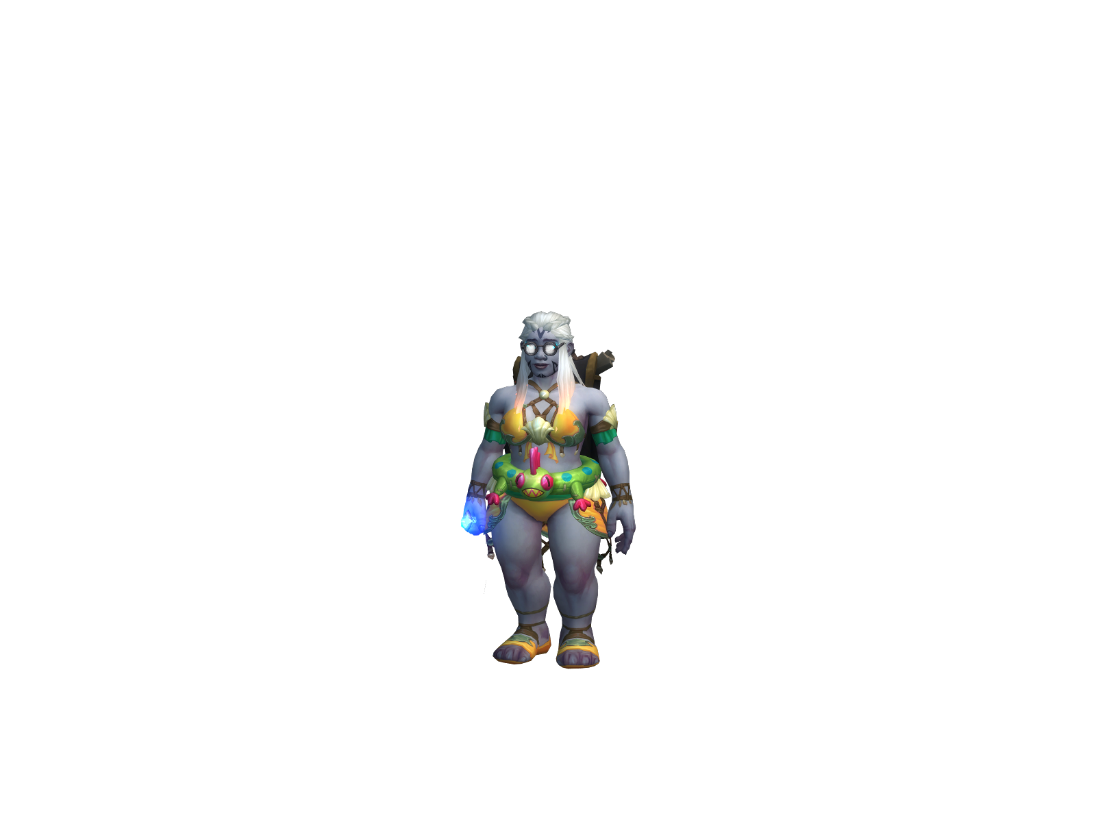 Borgor 3D character render