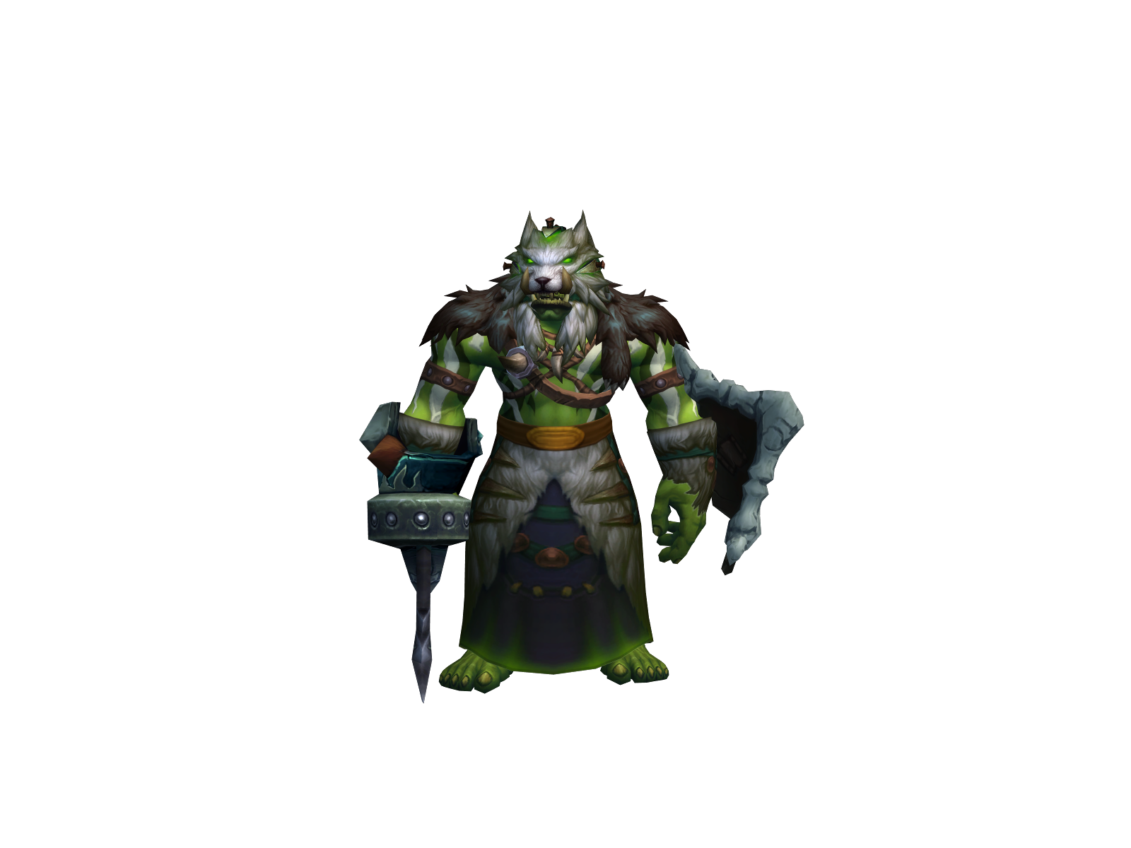 Webbington 3D character render