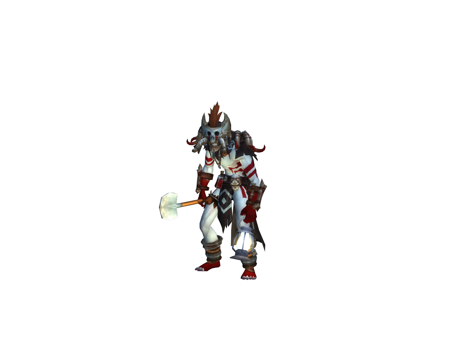Alone 3D character render
