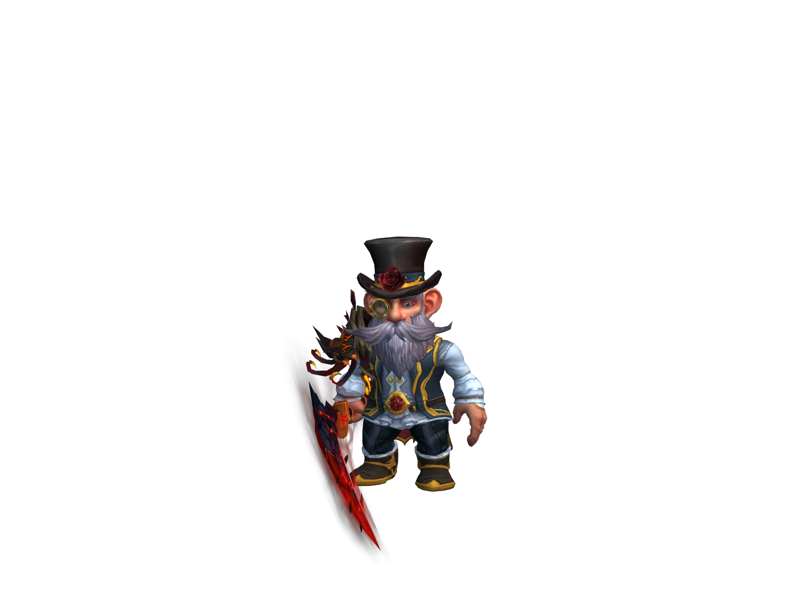 Rated 3D character render