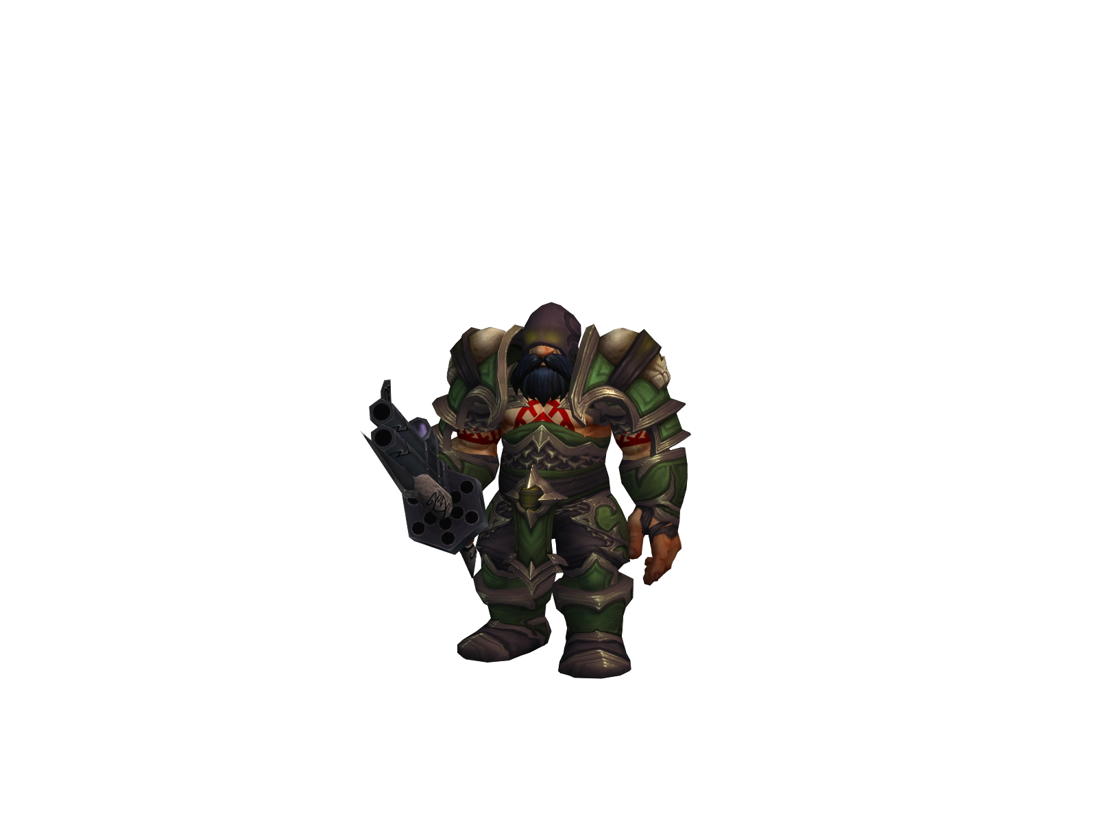 Brage 3D character render