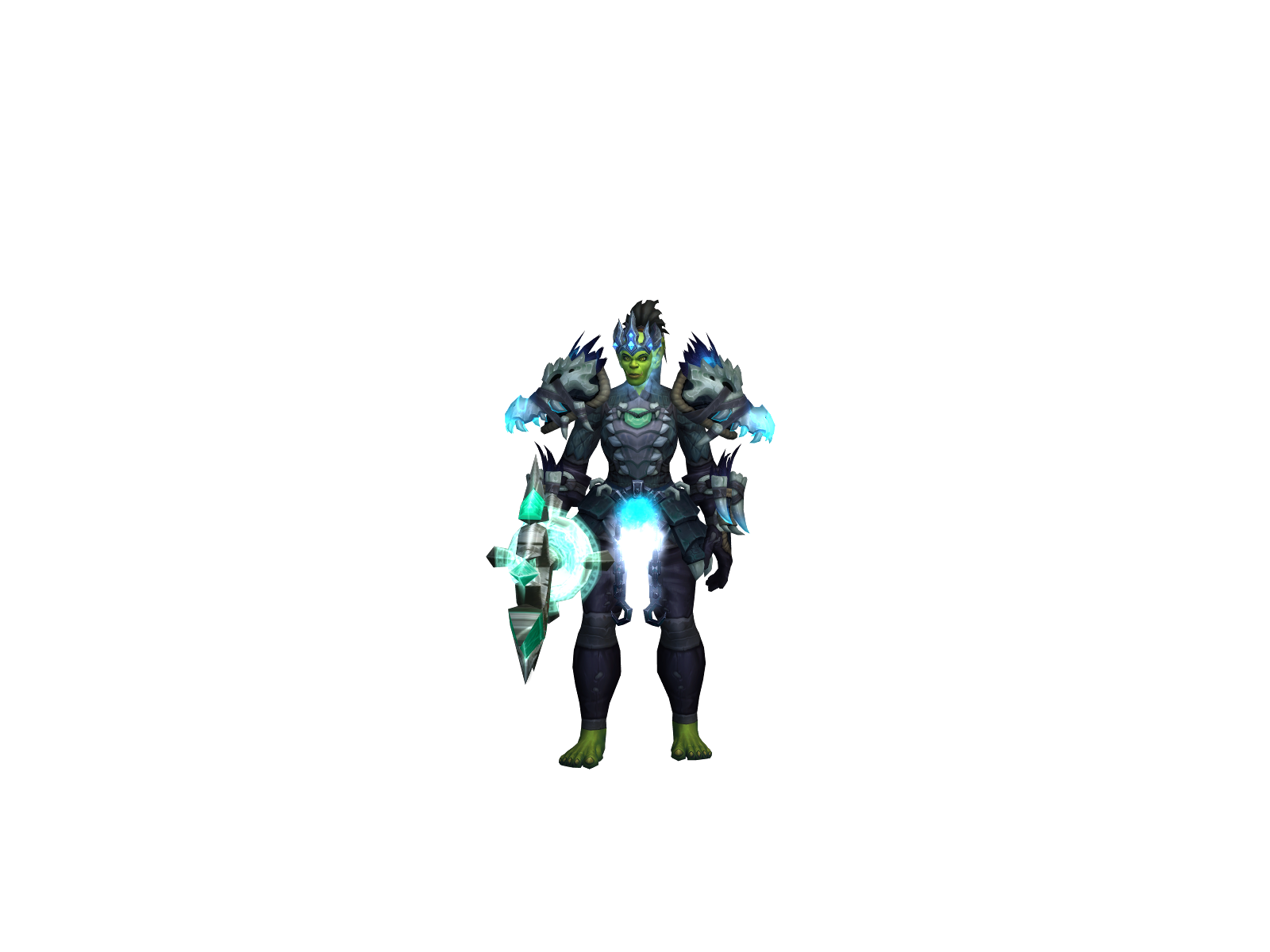Gon 3D character render
