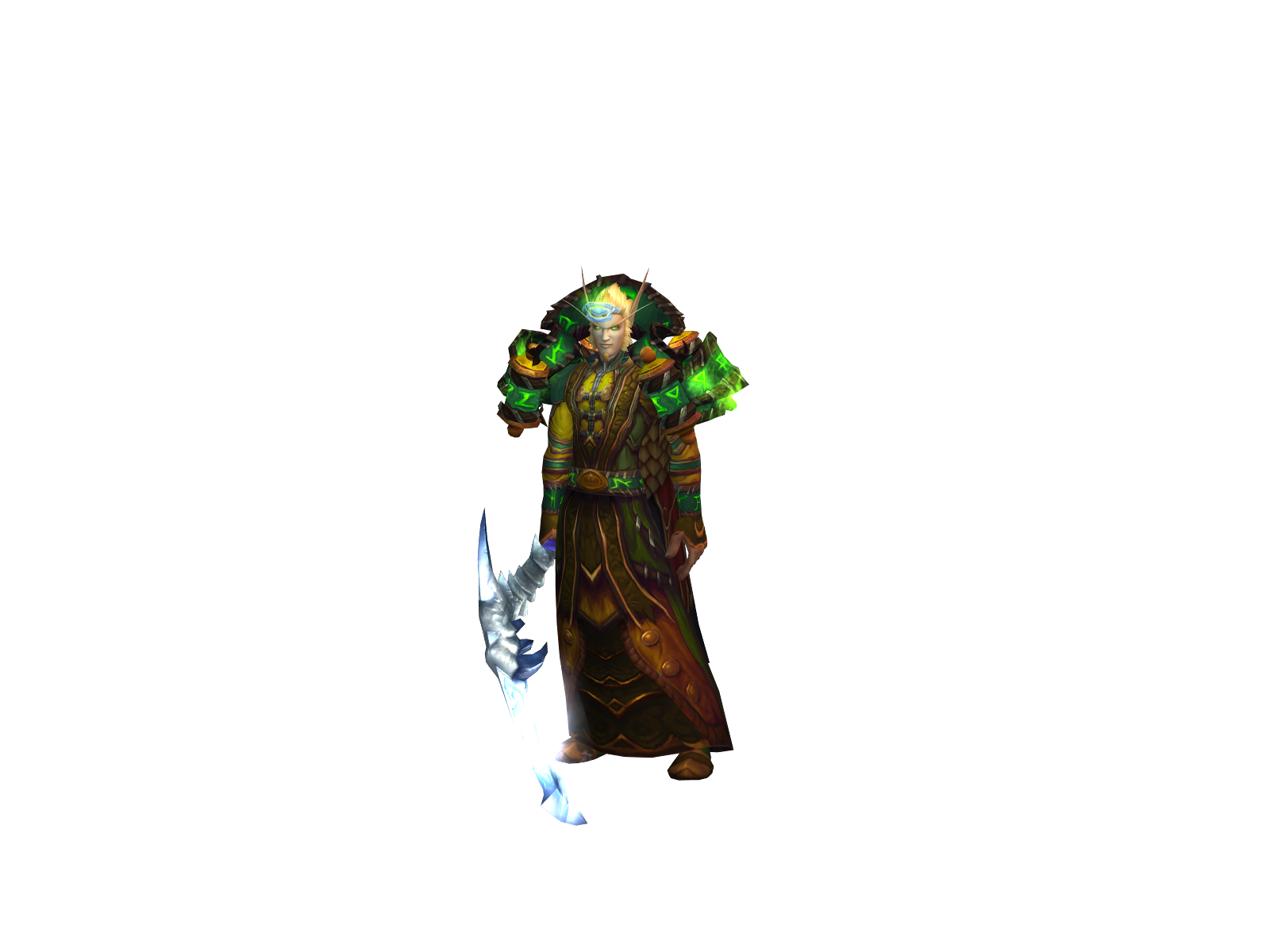 Denus 3D character render