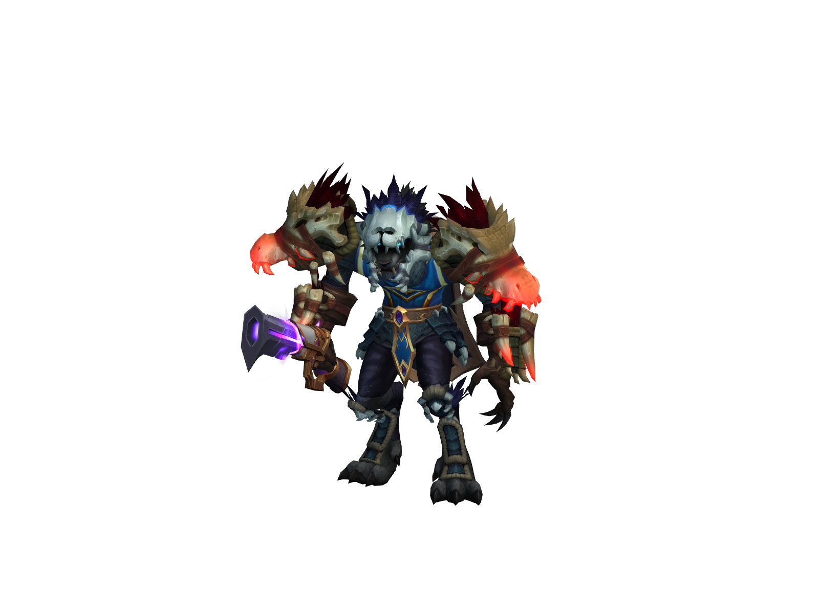 Fudge 3D character render