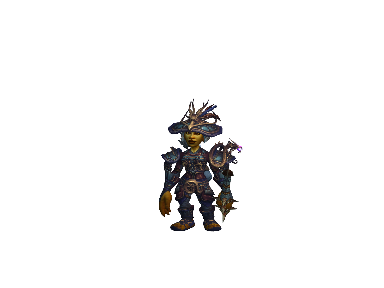 Dòrà 3D character render