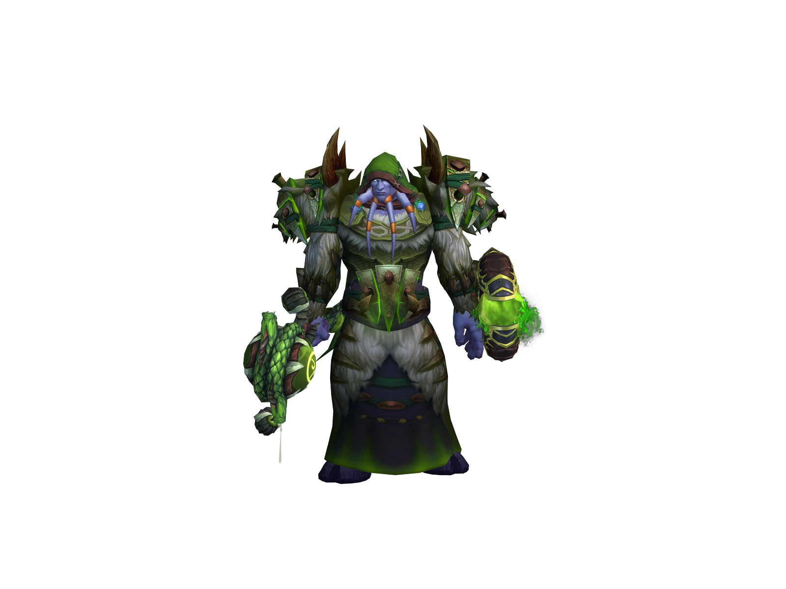 Totemfistof 3D character render