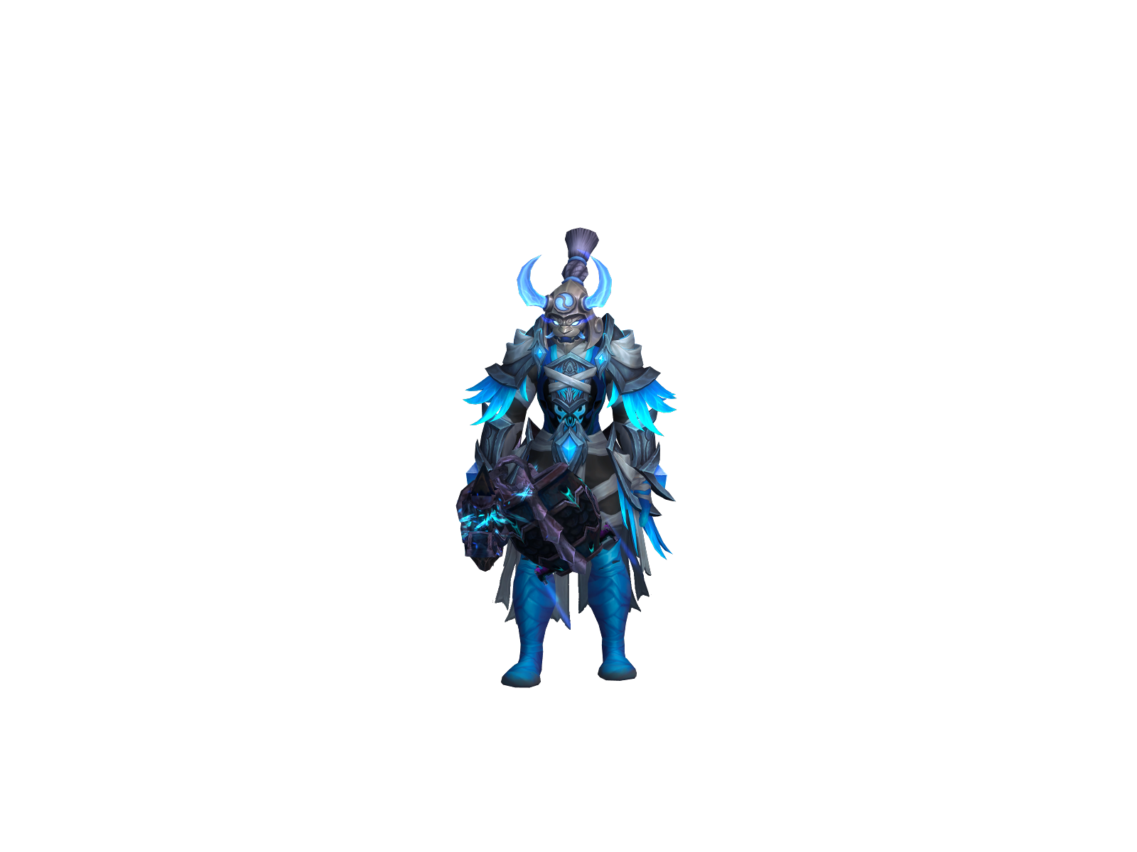 Machogg 3D character render