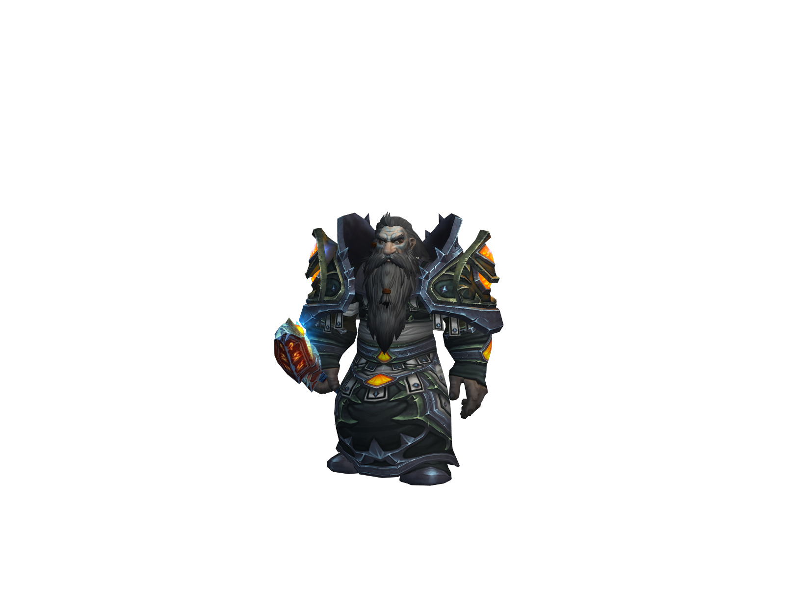 Budo 3D character render