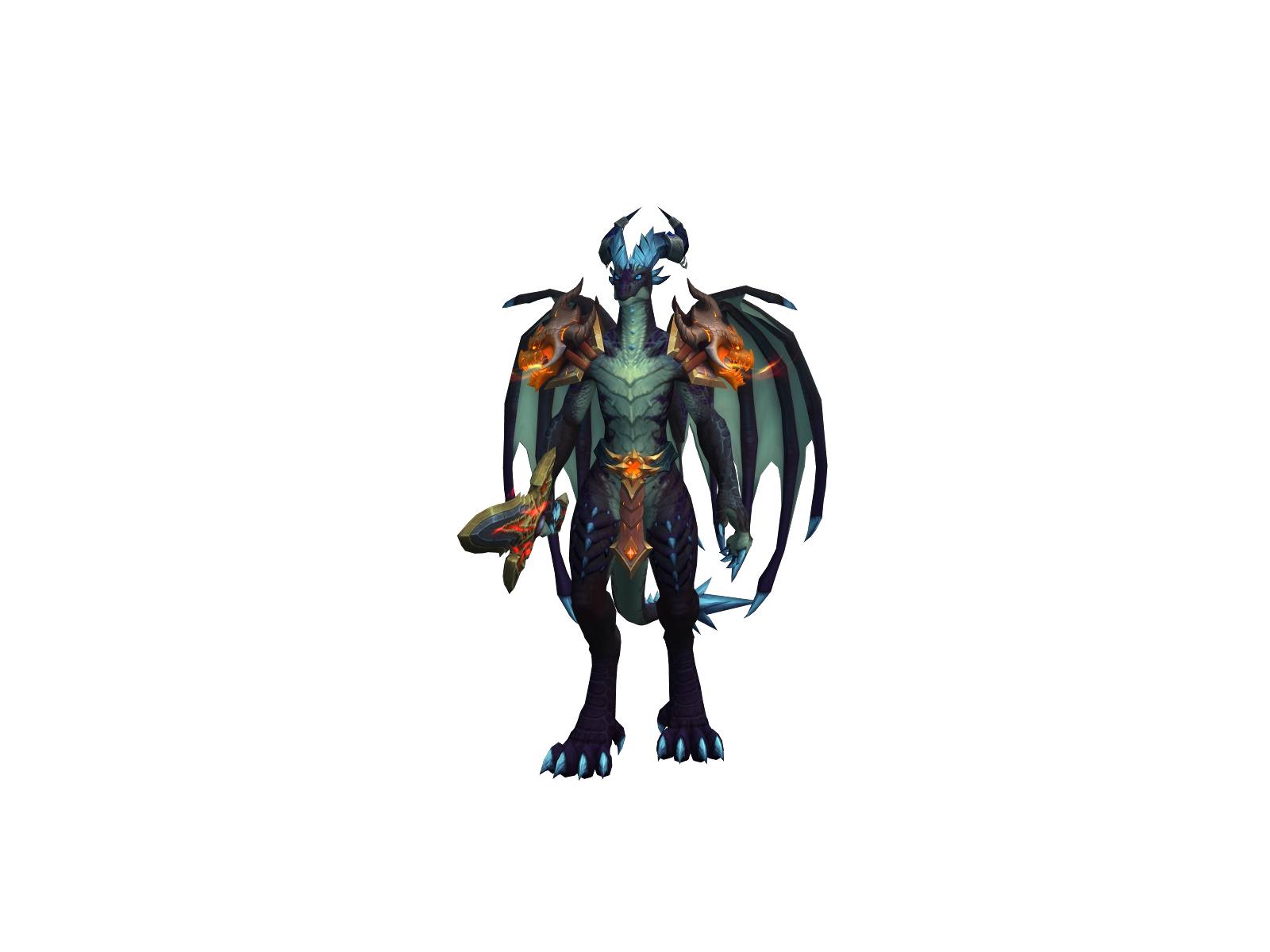 Burney 3D character render