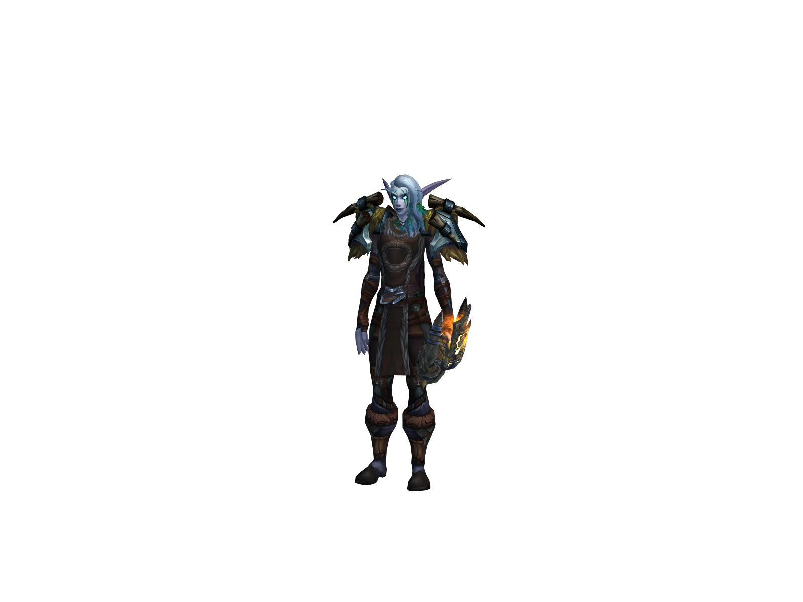 Aowyn 3D character render
