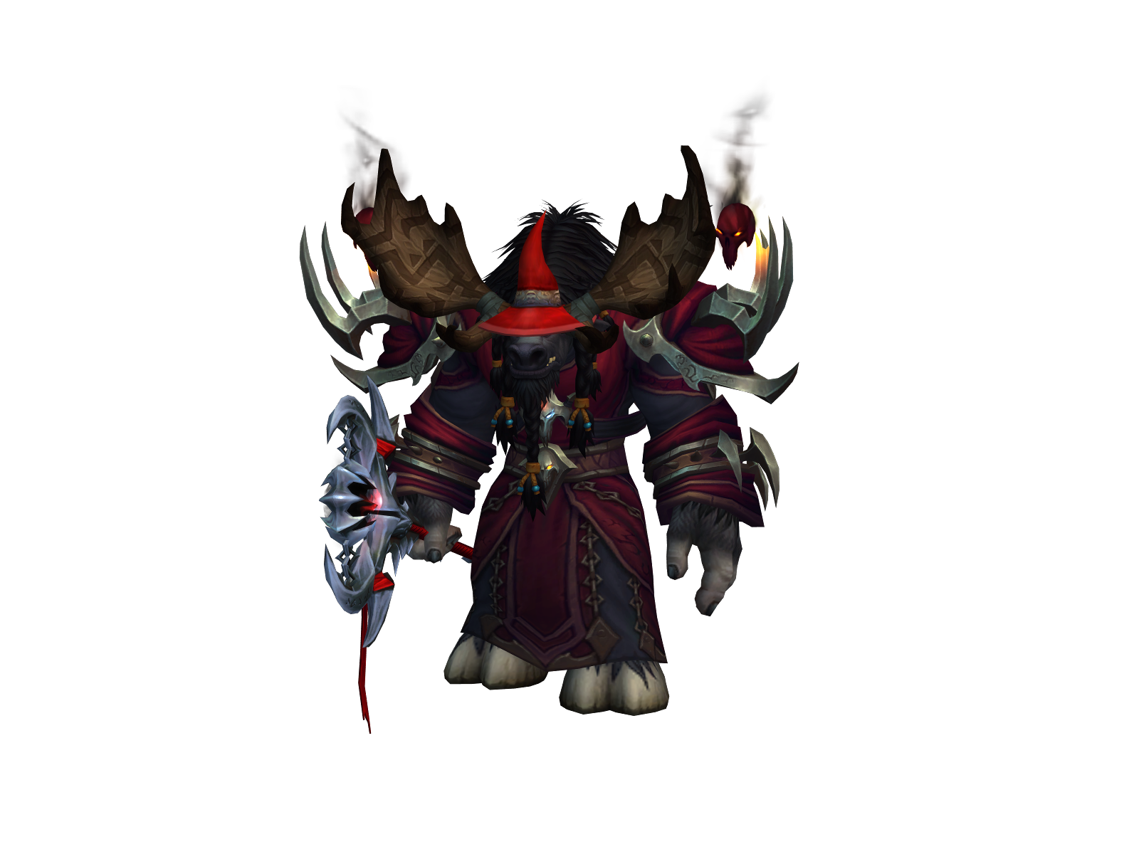 Trax 3D character render