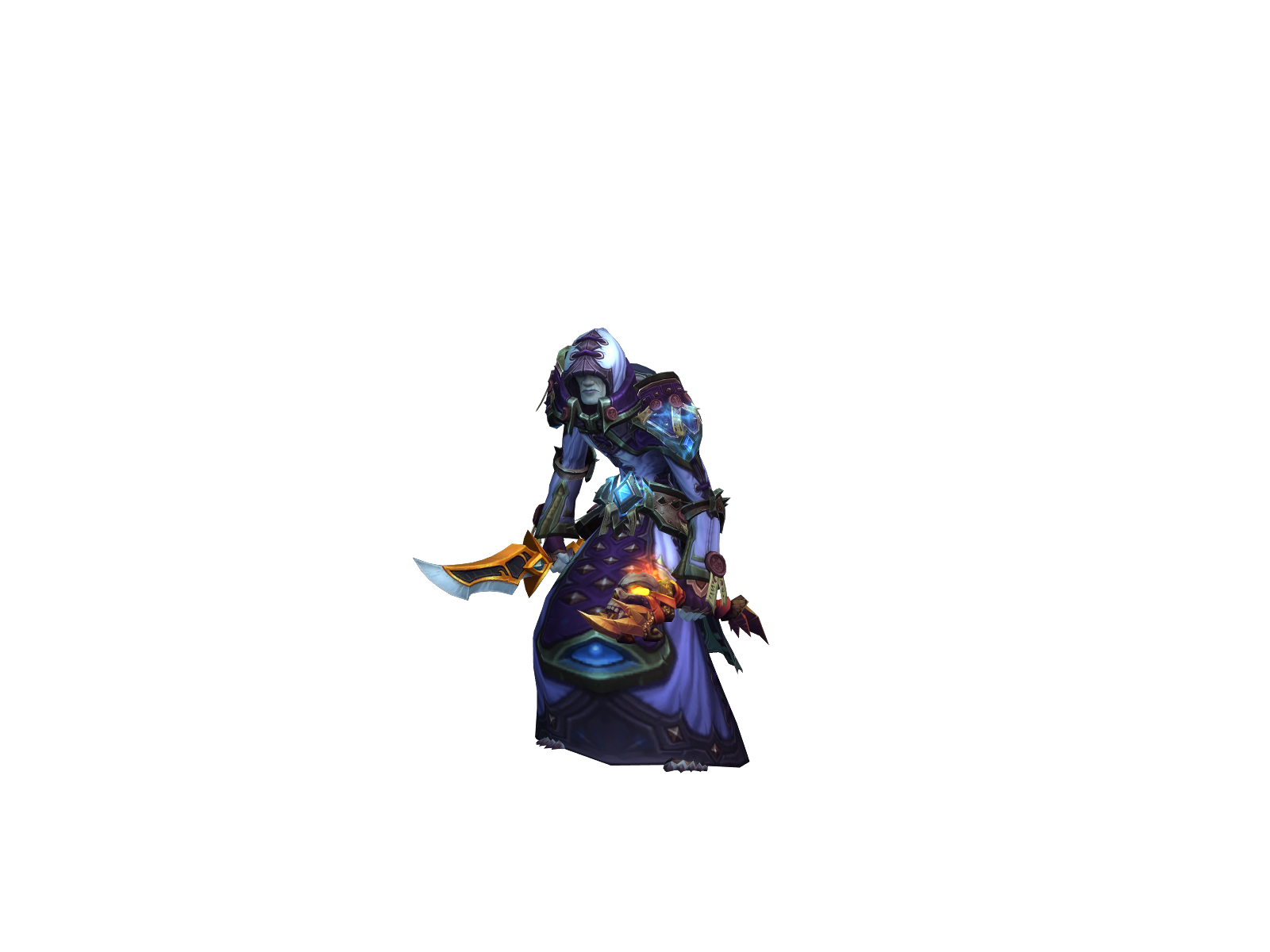 Woroth 3D character render