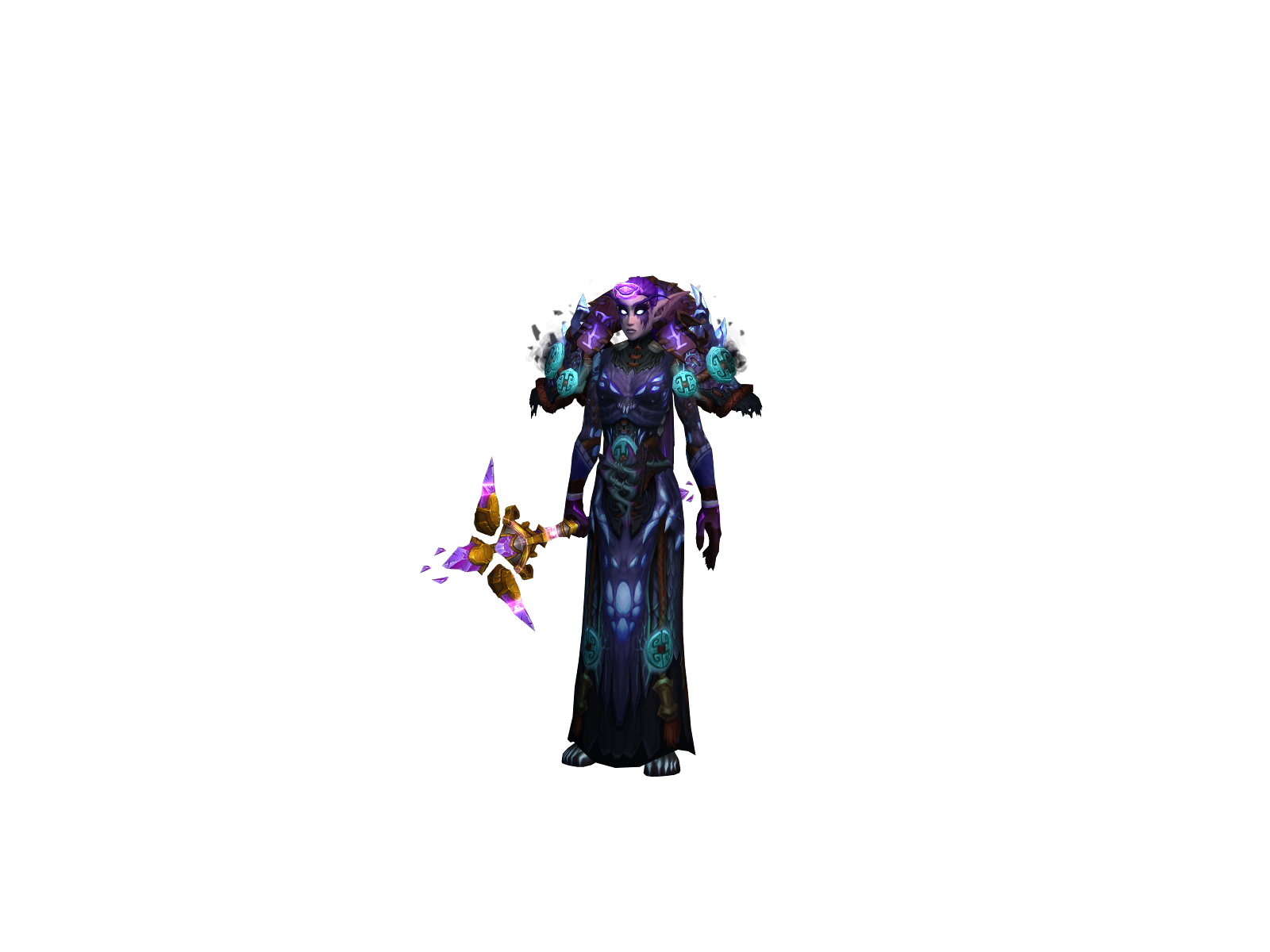 Thedams 3D character render