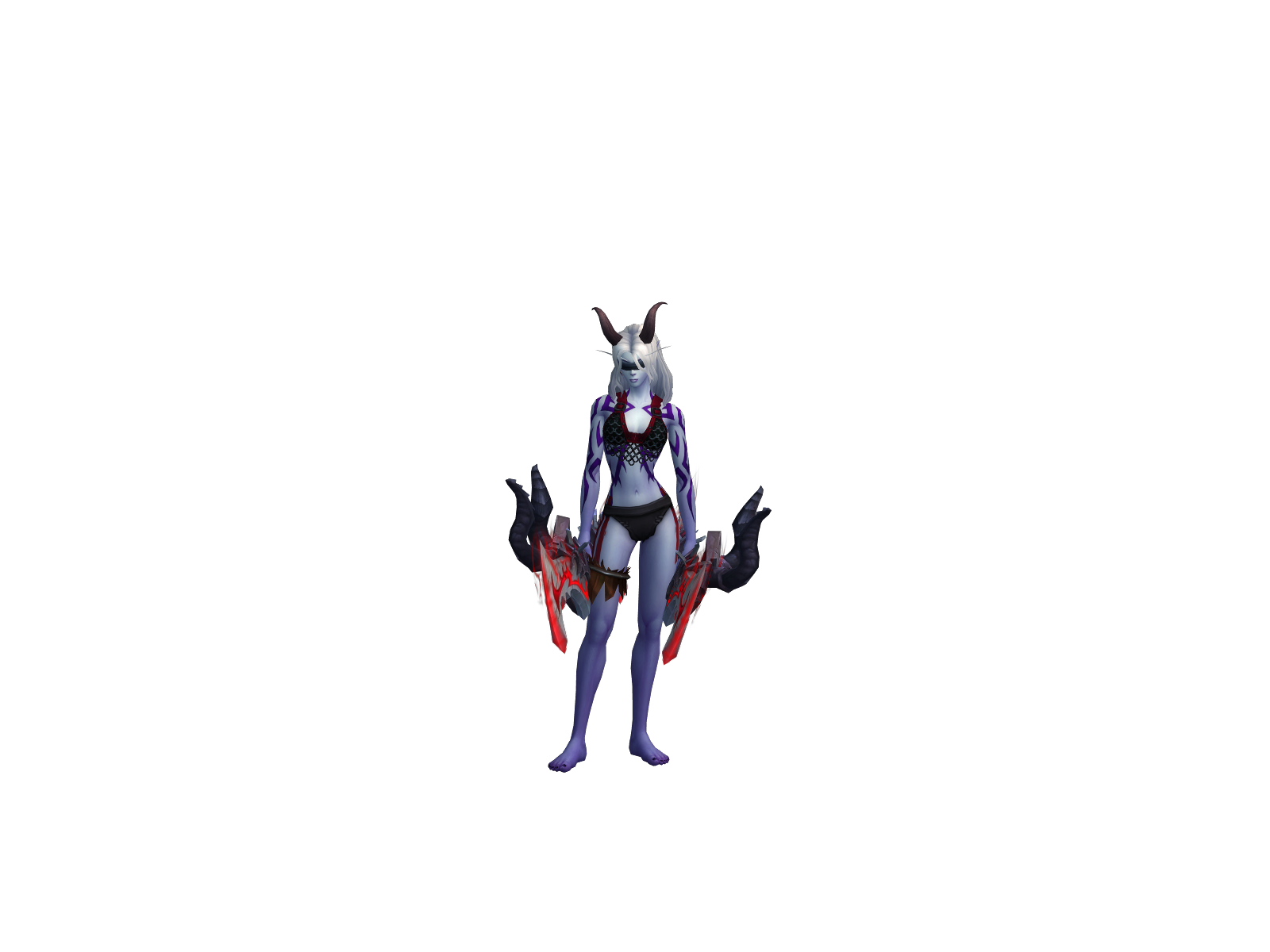 Pray 3D character render