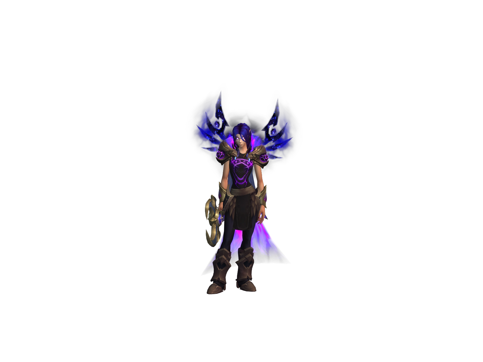 Misdreavus 3D character render