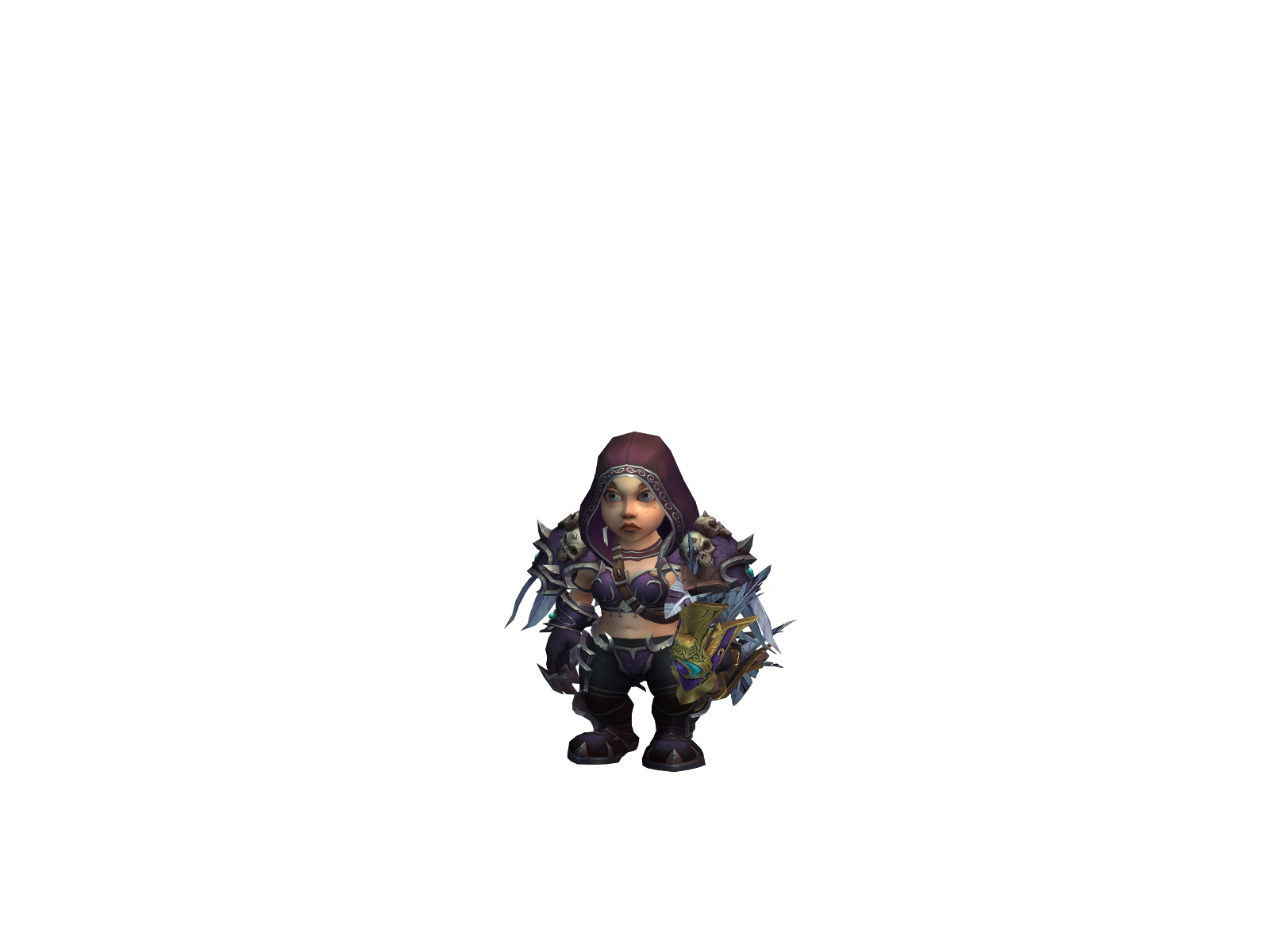 Snacksized 3D character render
