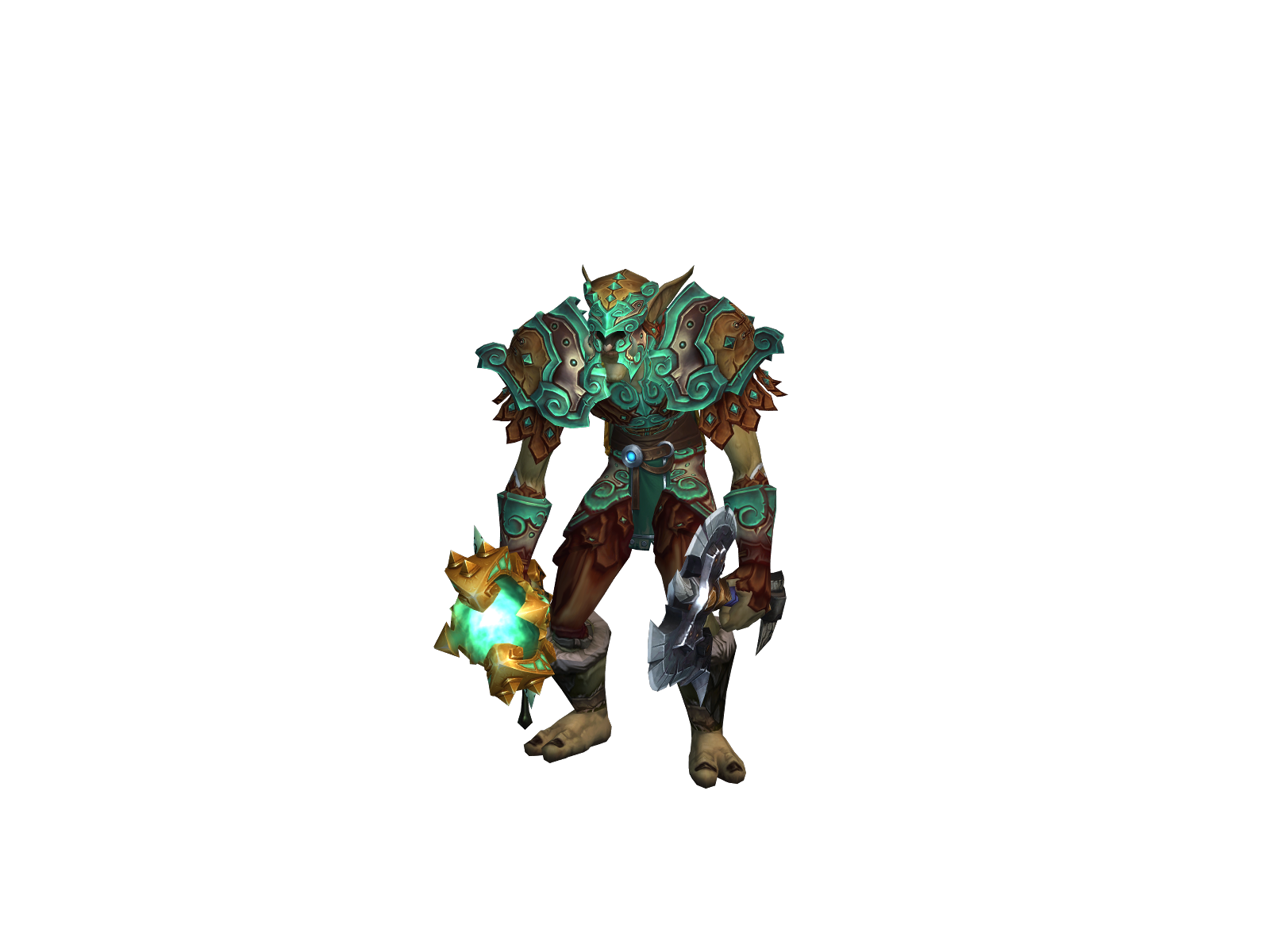 Halaja 3D character render