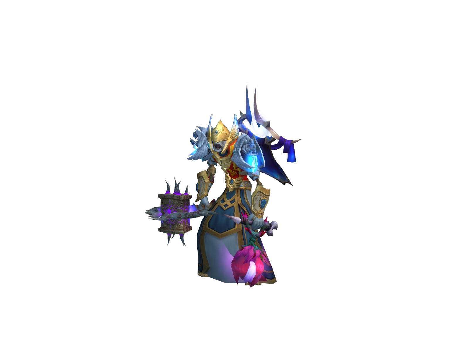 Sergeyred 3D character render