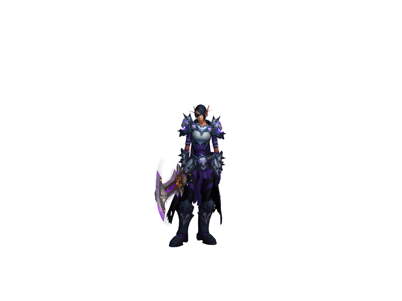 Galinia 3D character render