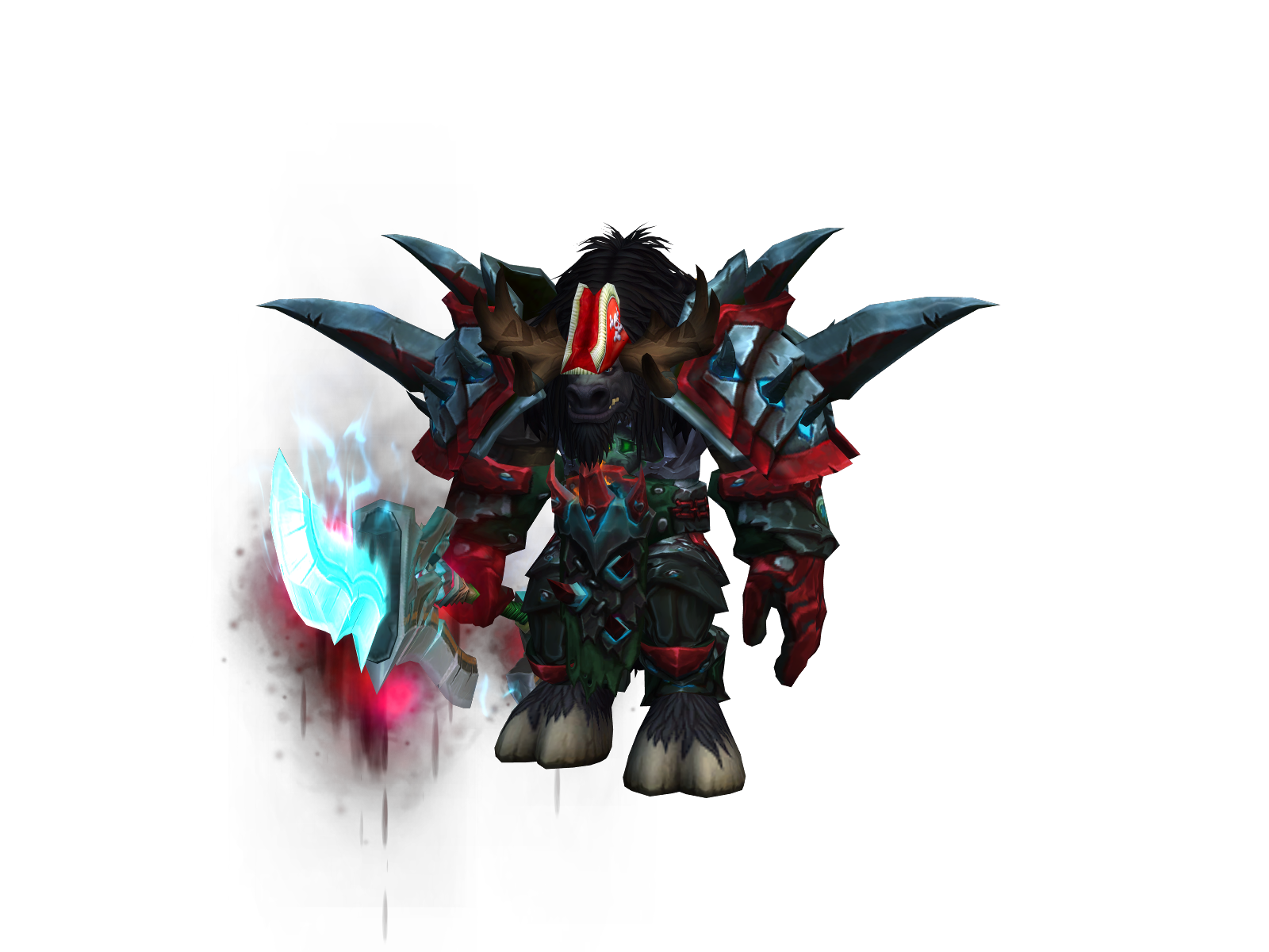 Murderer 3D character render