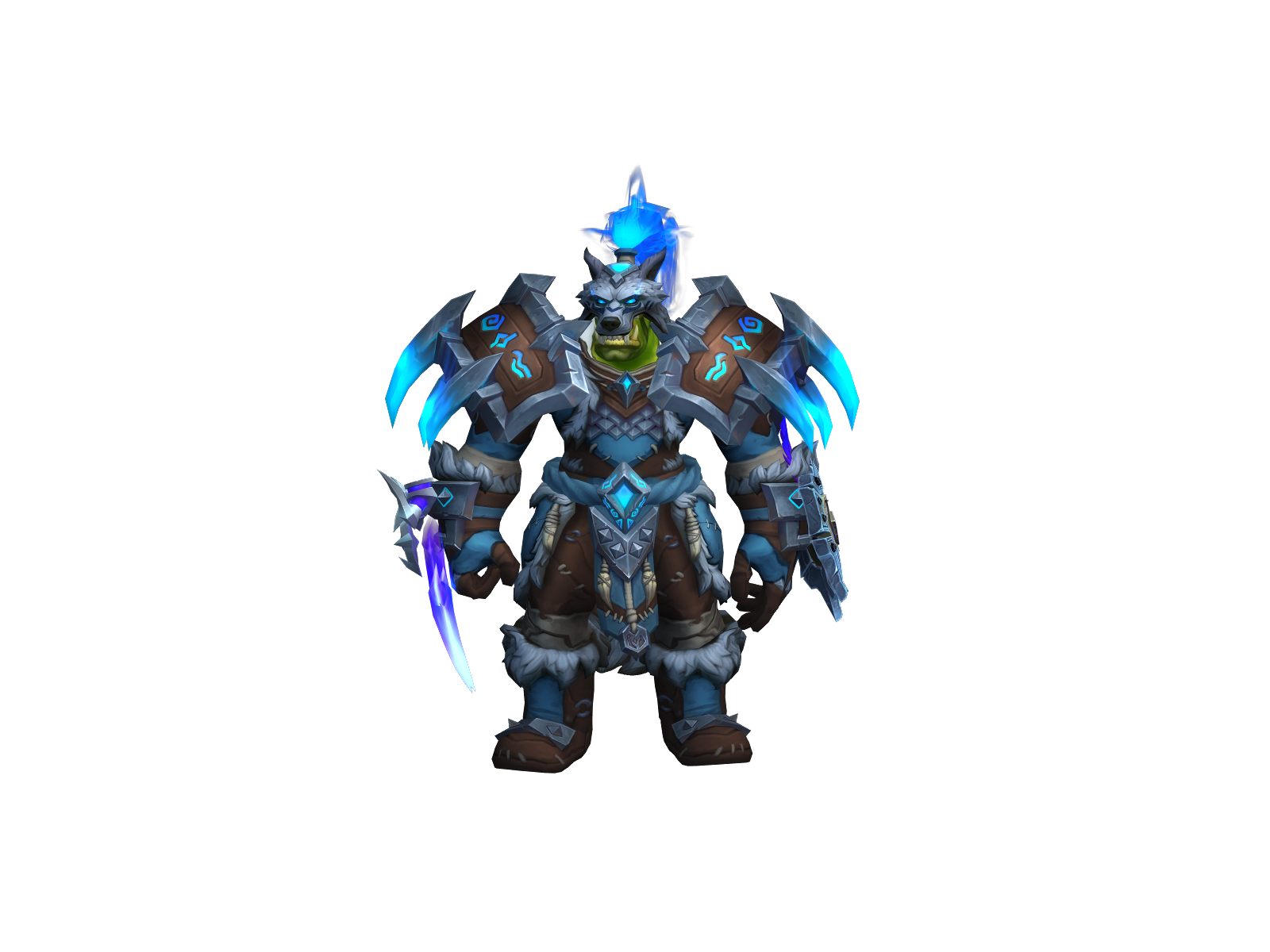 Ybmad 3D character render