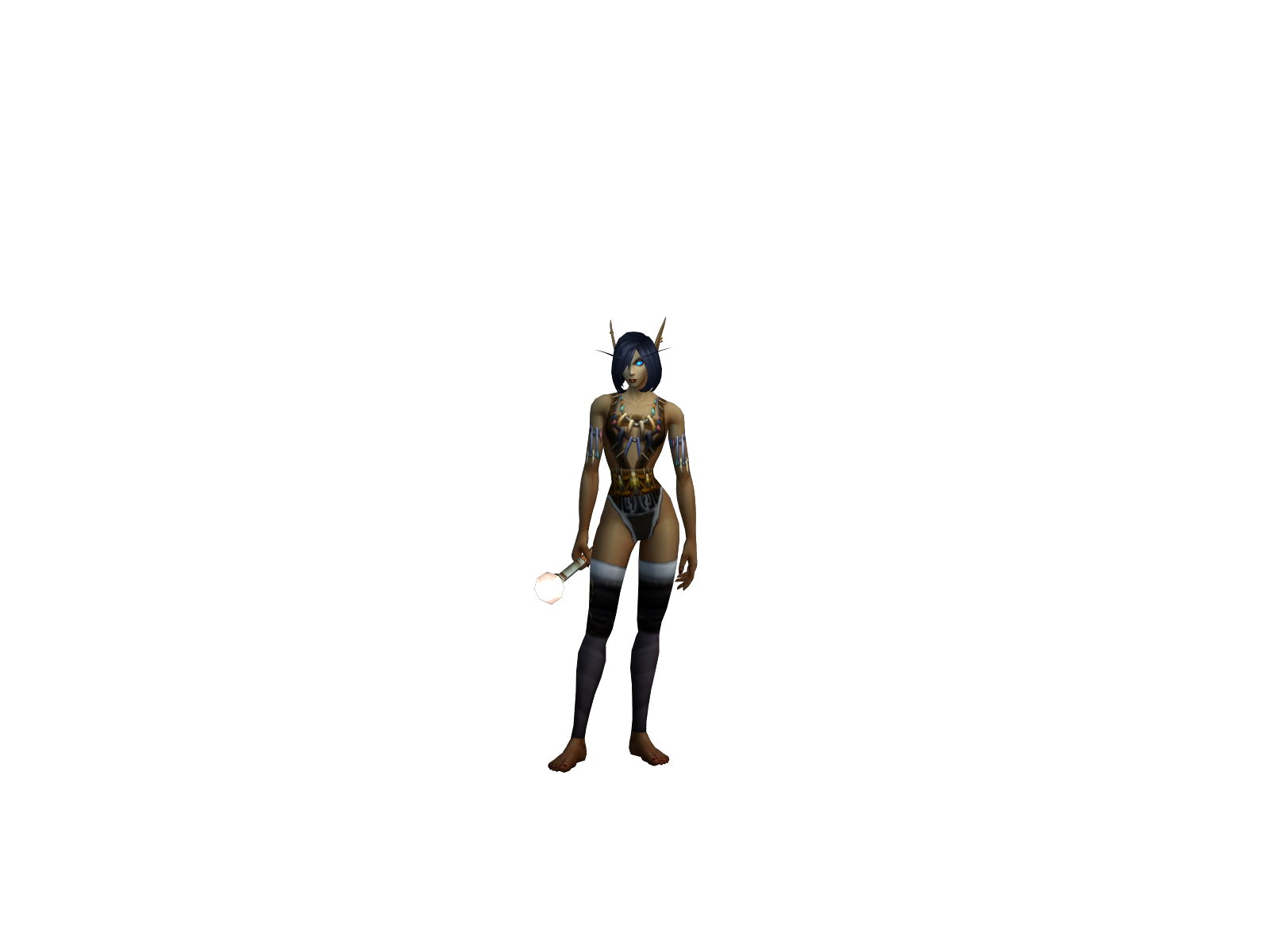 Xandia 3D character render