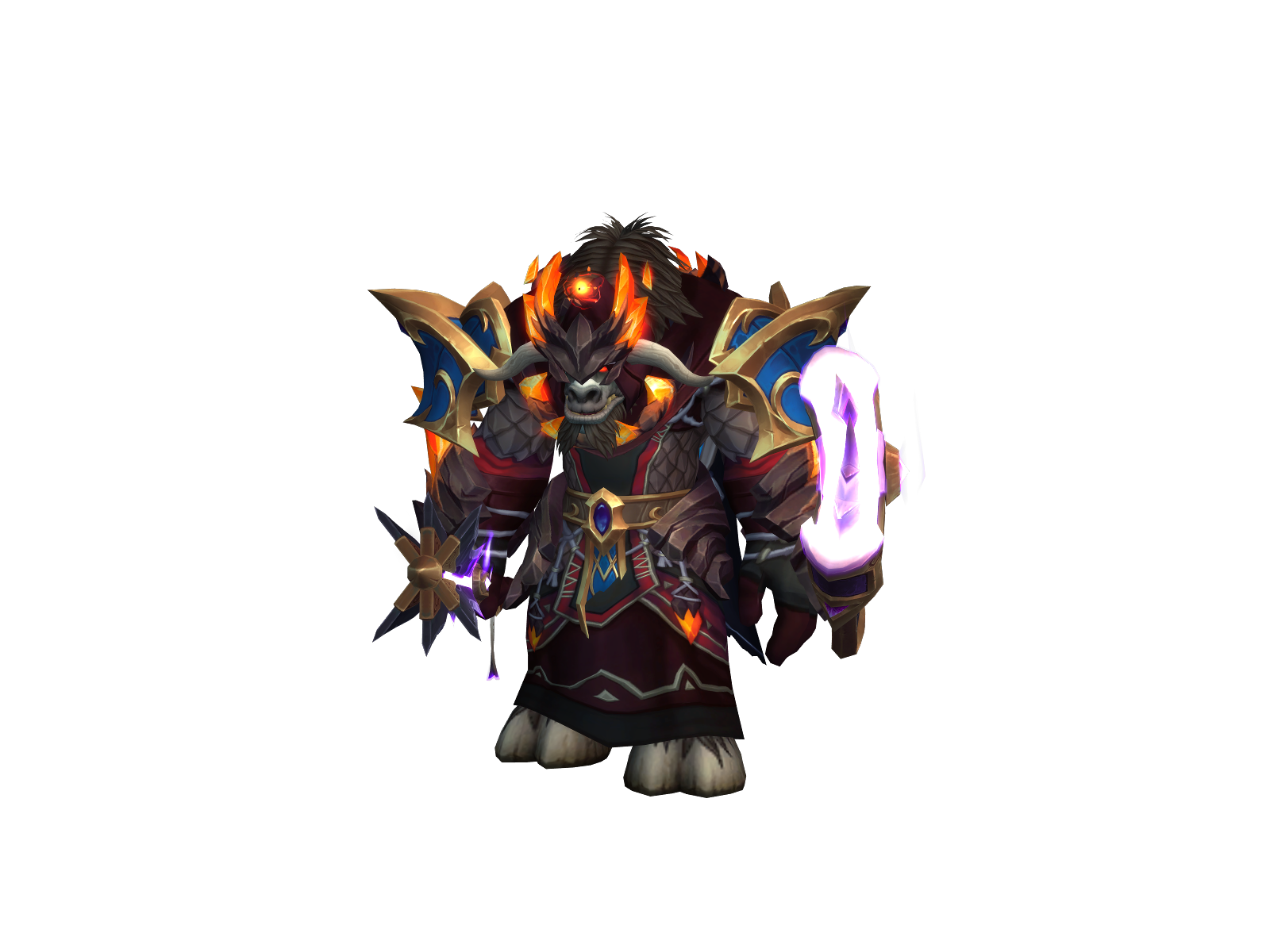 Millieu 3D character render
