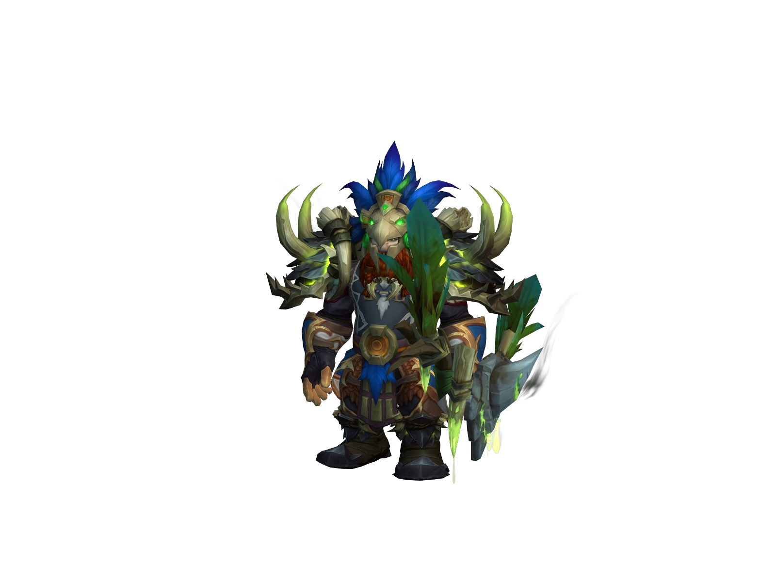 Fiddich 3D character render