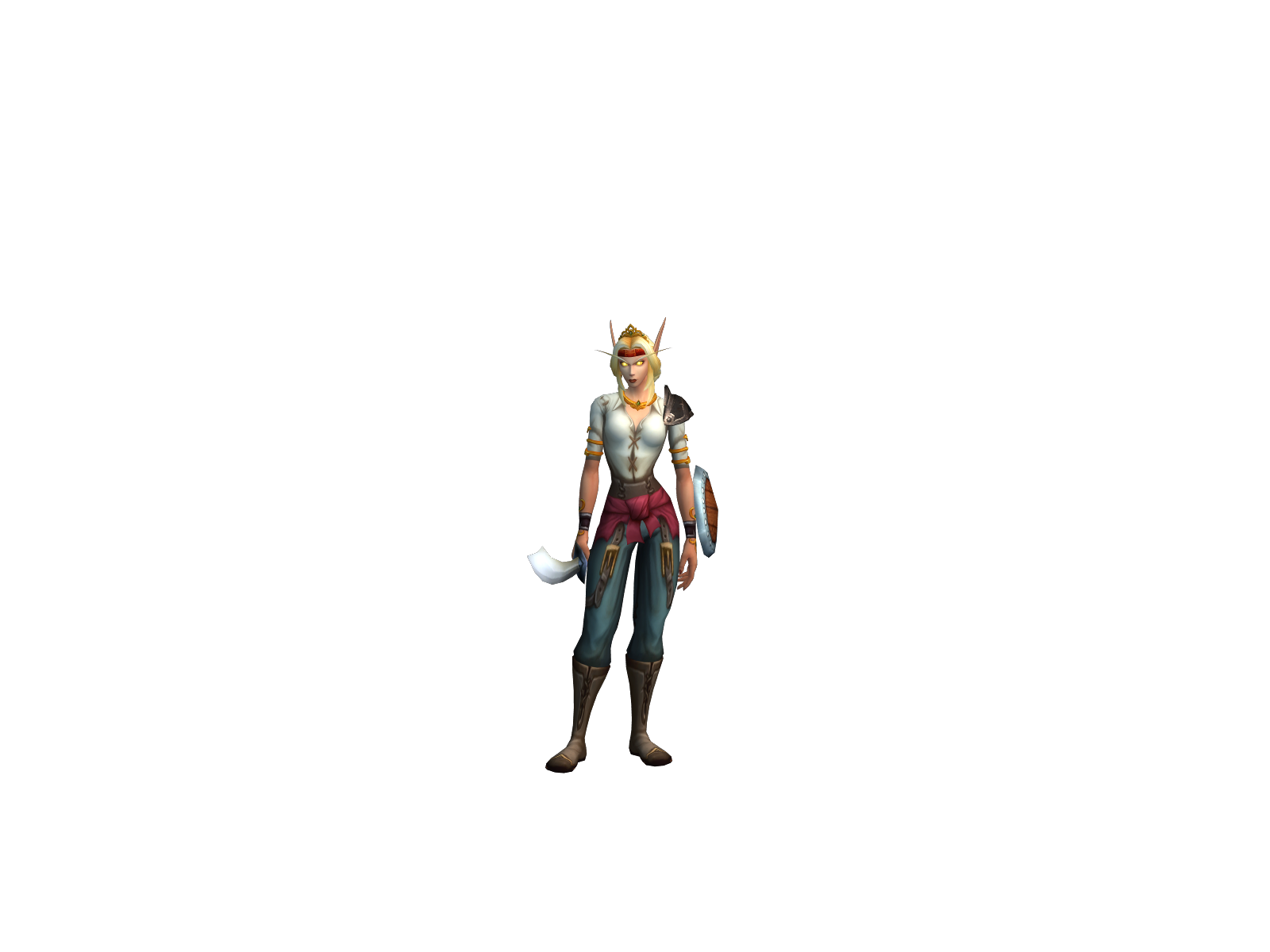 Sylmarillion 3D character render