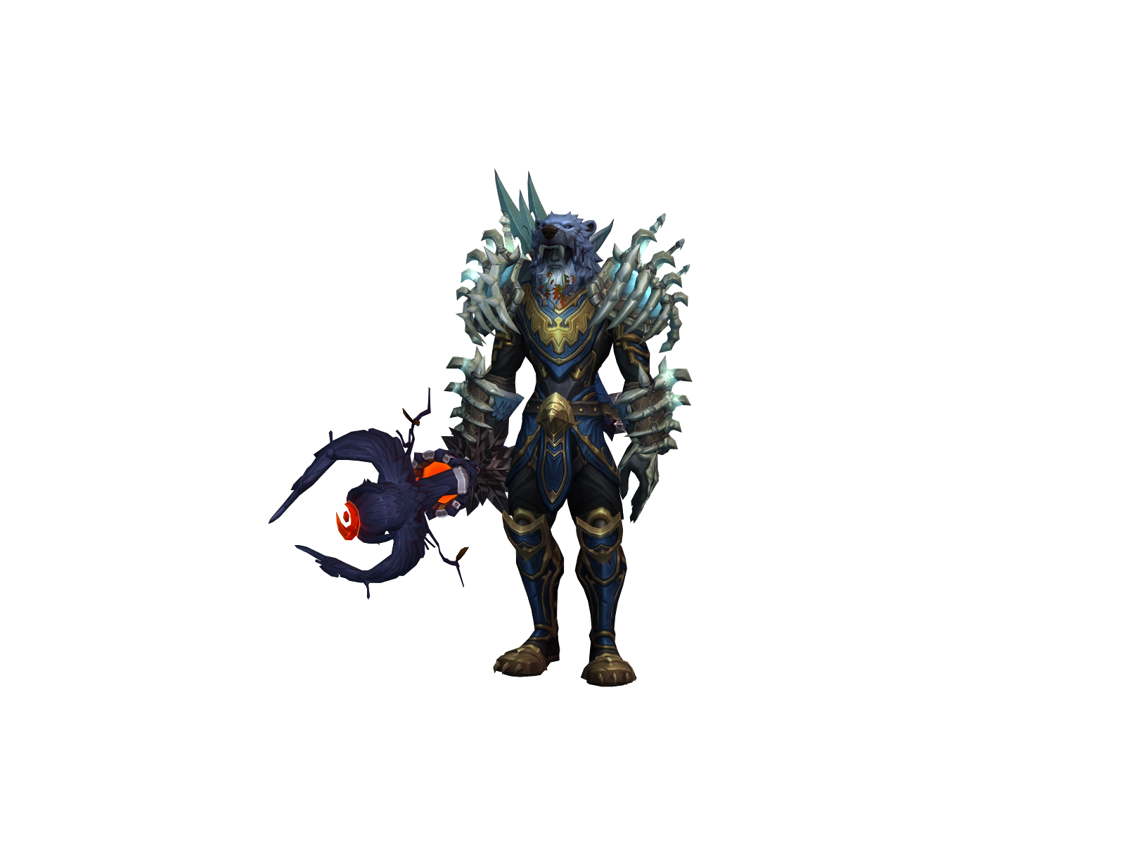 Sikmike 3D character render