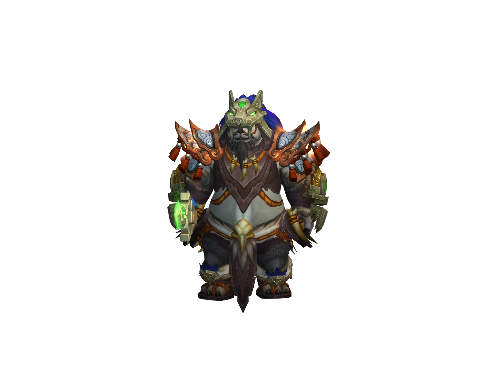 Tienshan 3D character render
