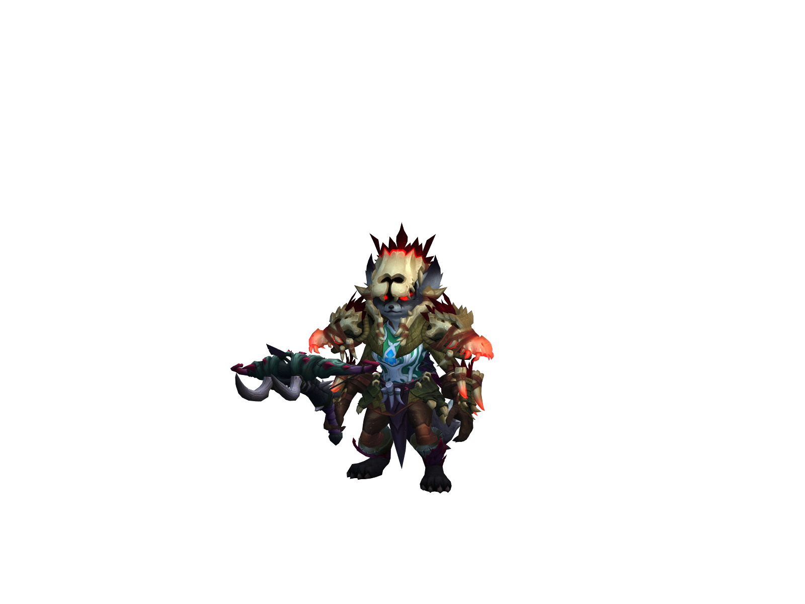 Beercat 3D character render